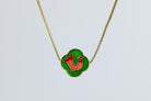 MARILYN TAN JEWELLERY | Lucky Zodiac Gold Chain Pendant Necklace With Enamel Charm