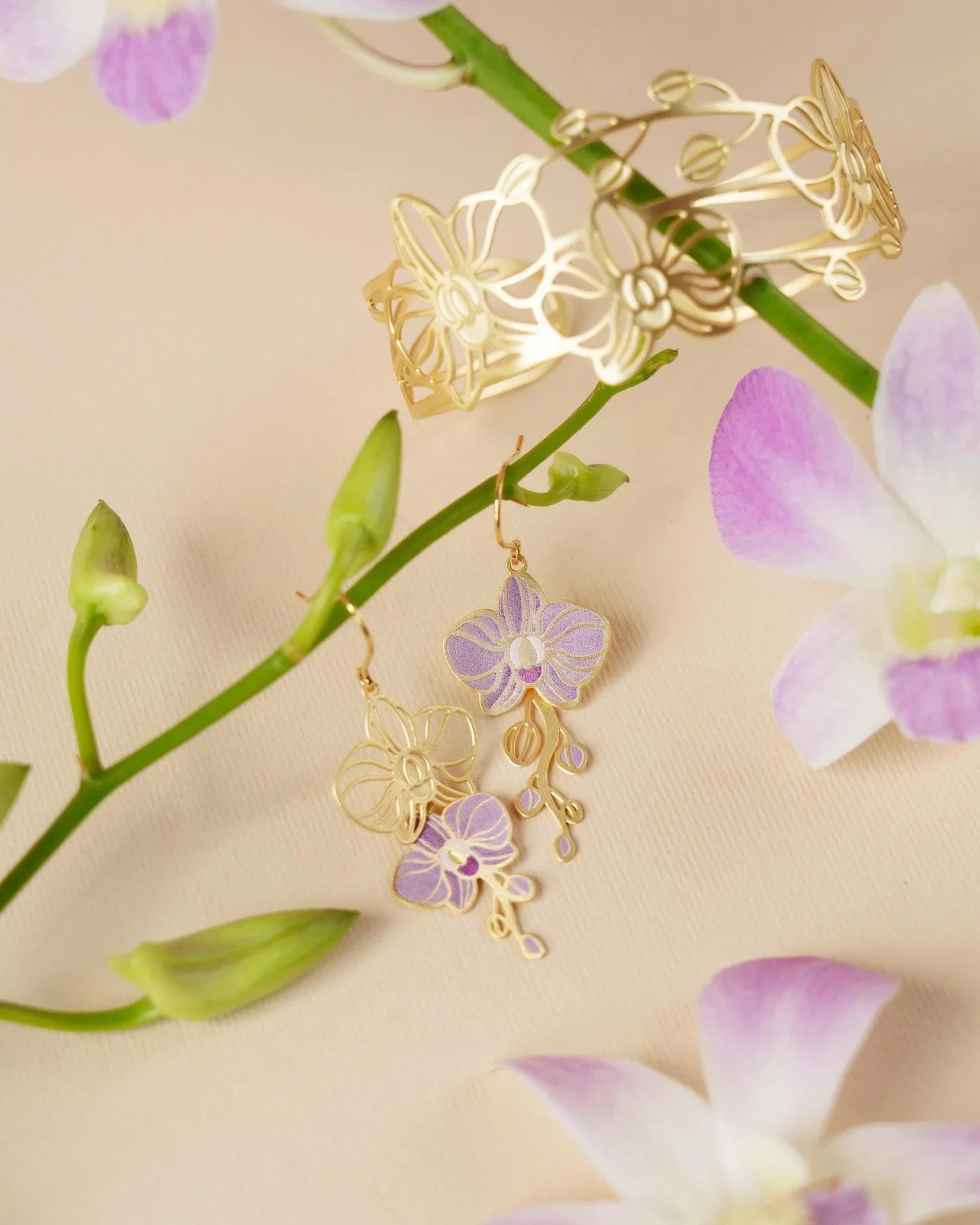 EMBRACE JEWELLERY | Orchid Earrings
