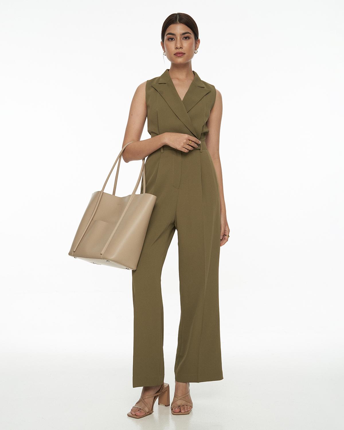 DRESSINGPAULA | Structured Tailored Jumpsuit