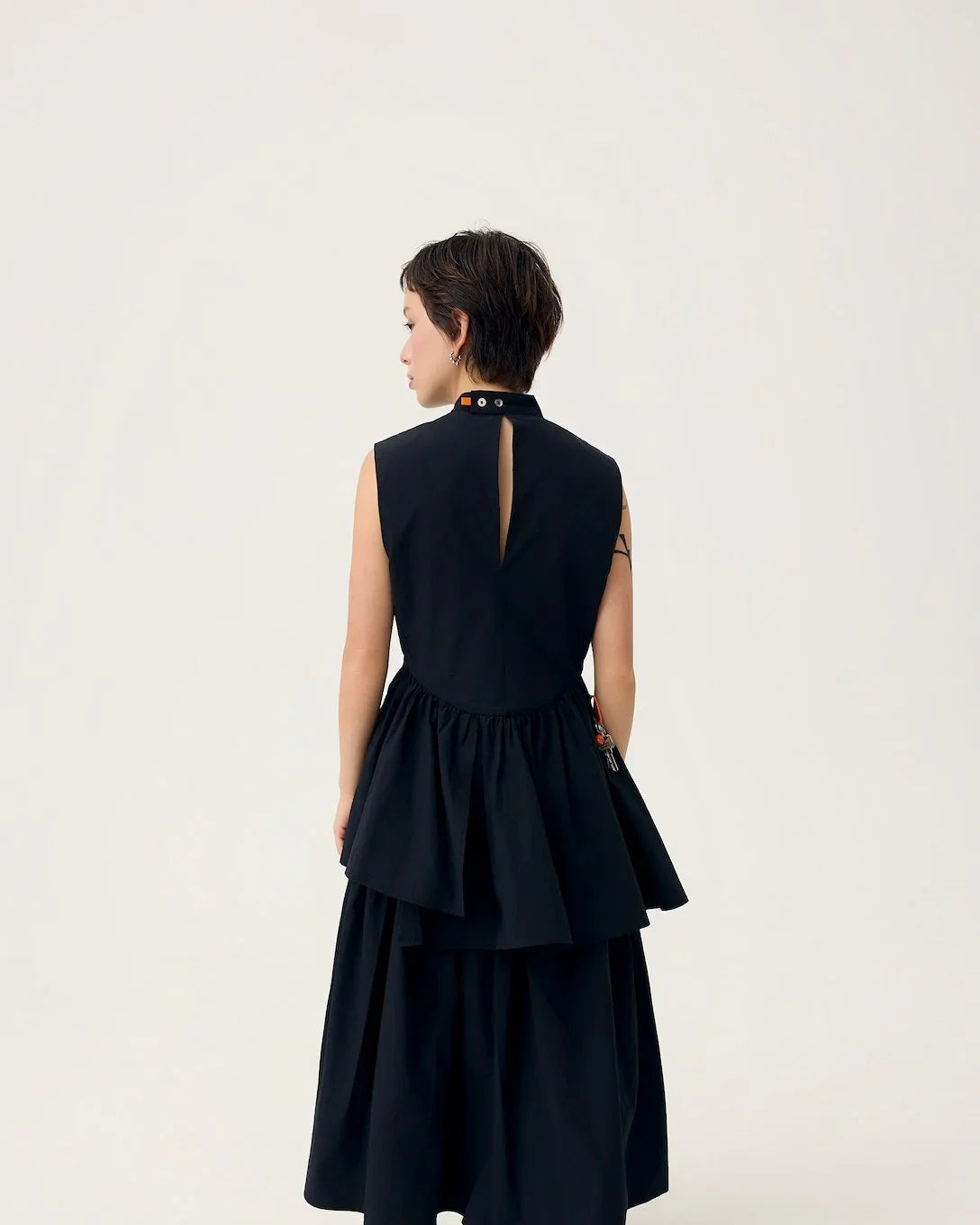 3EIGHTH | Ukabu Dress in Toner Black