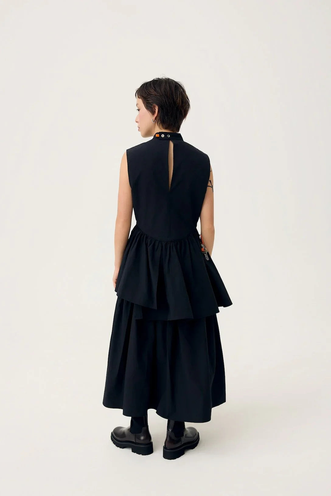 3EIGHTH | Ukabu Dress in Toner Black