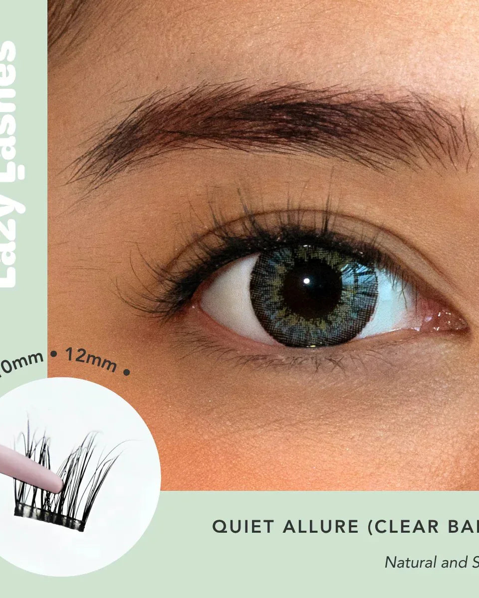 NODSPARK | Clear Band Everyday Quiet Allure Lazy Lashes