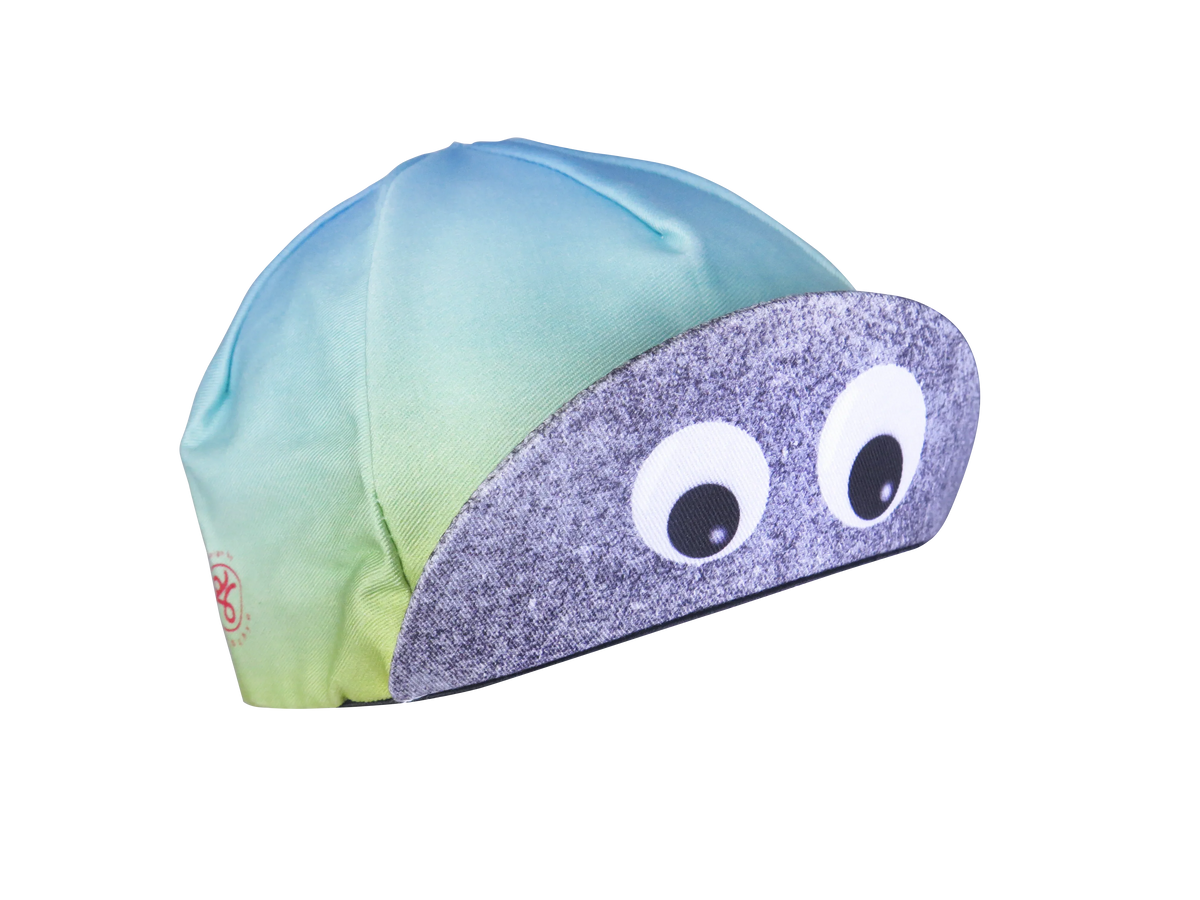 A DESIGN BY TAKACHYA | Cycling Cap - Googly Eyes Sky Blue