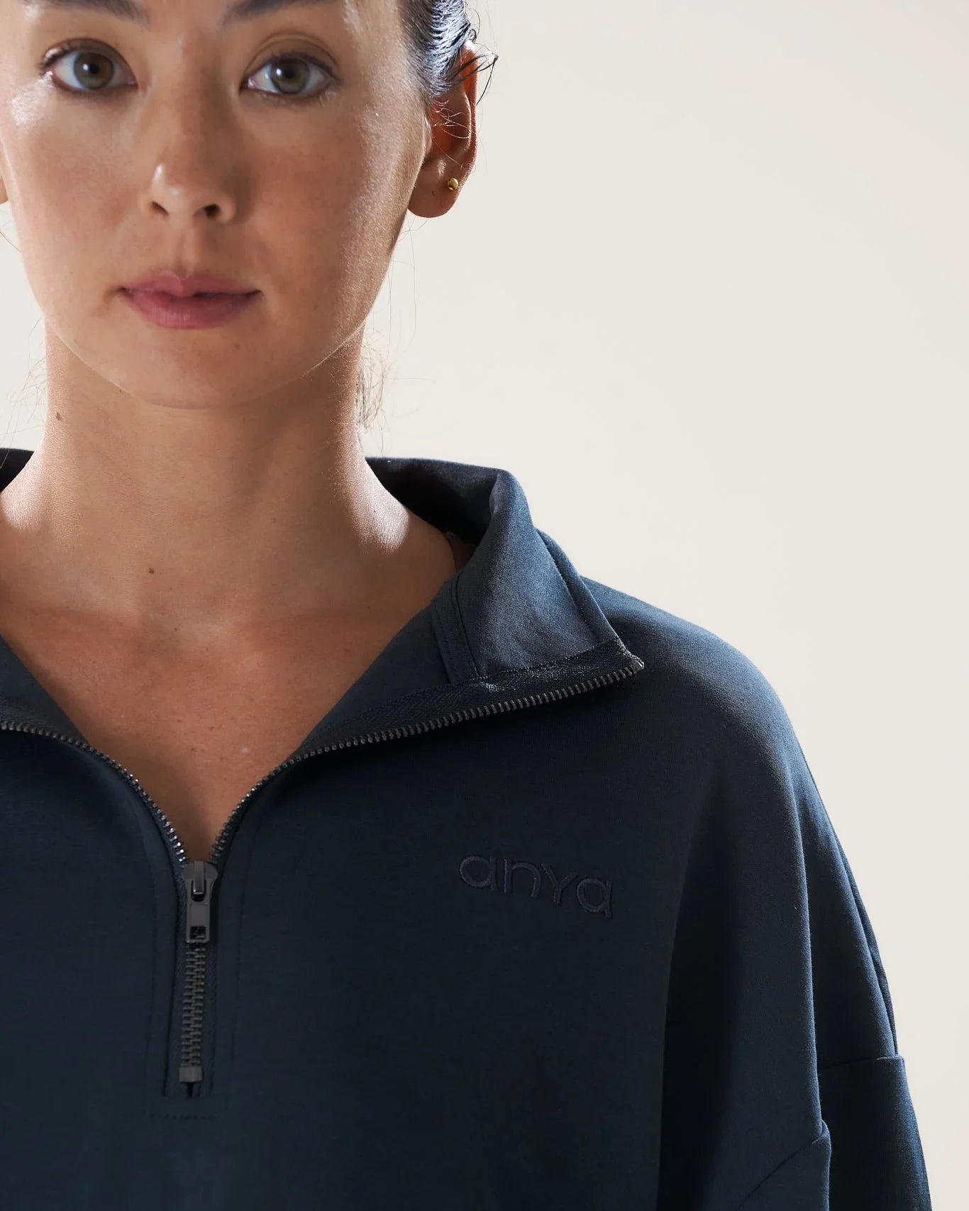 ANYA ACTIVE | Half Zip In Dive