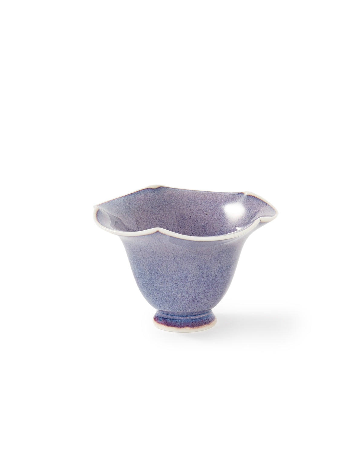 CRAFILAB | Purple & Floral Rim Cup