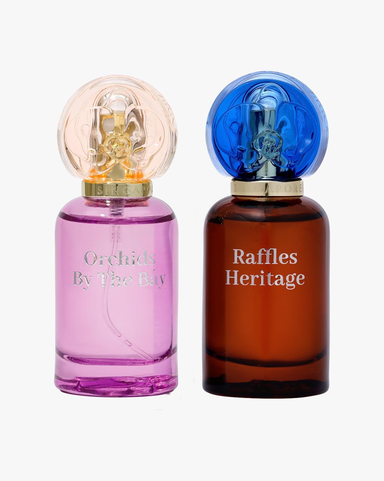 SINGAPORE MEMORIES | Orchids By The Bay + Raffles Heritage (20ml each)