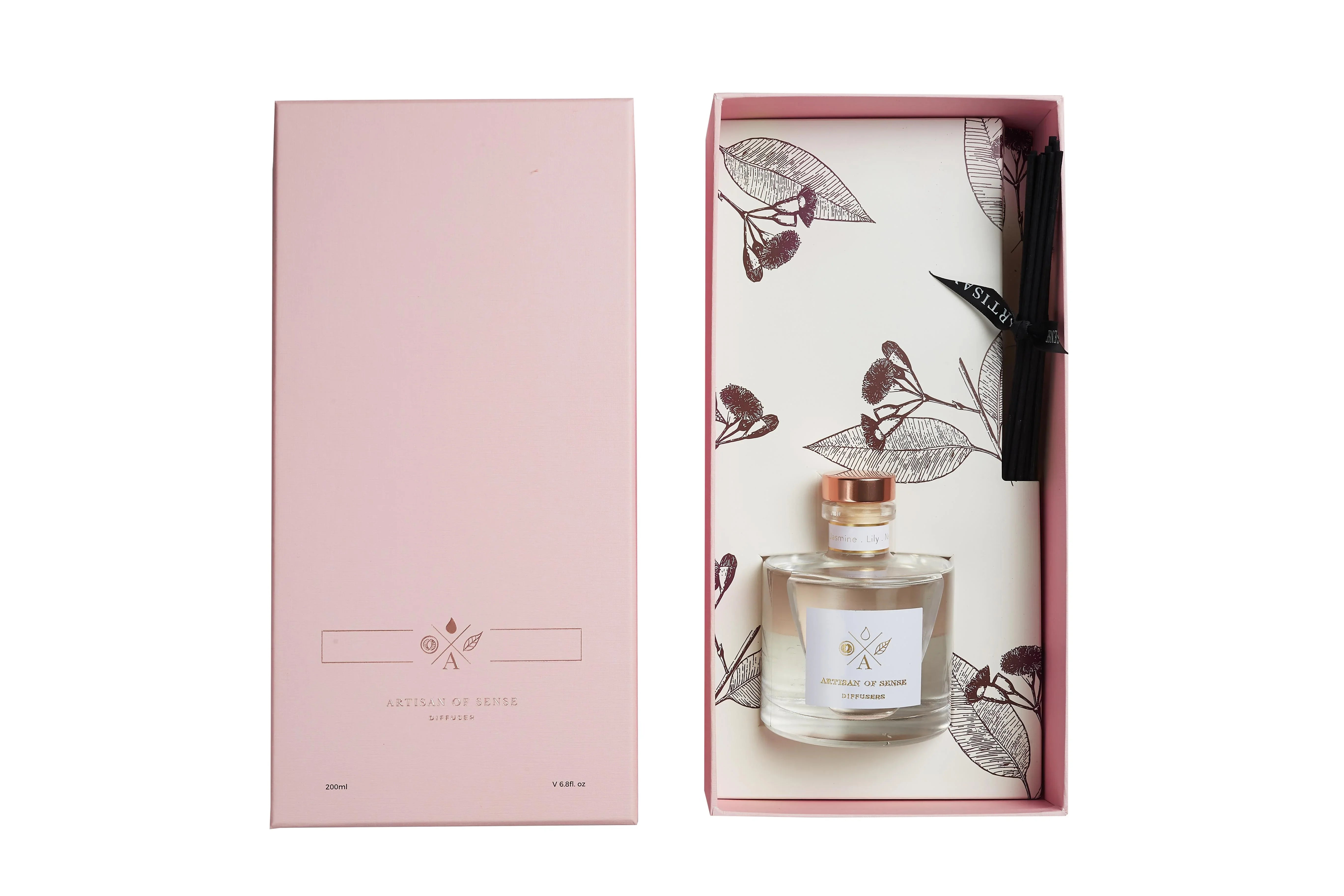 ARTISAN OF SENSE | Reed Diffuser | Bergamot, Rose & Cedarwood