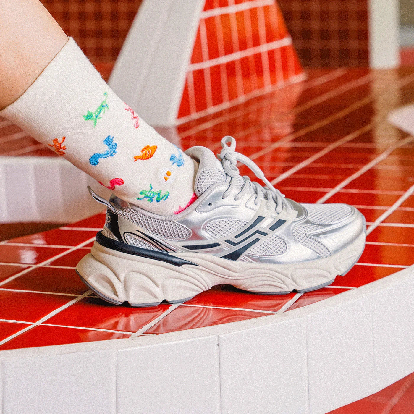 TALKING TOES | Kuti Cutie Crew Sock