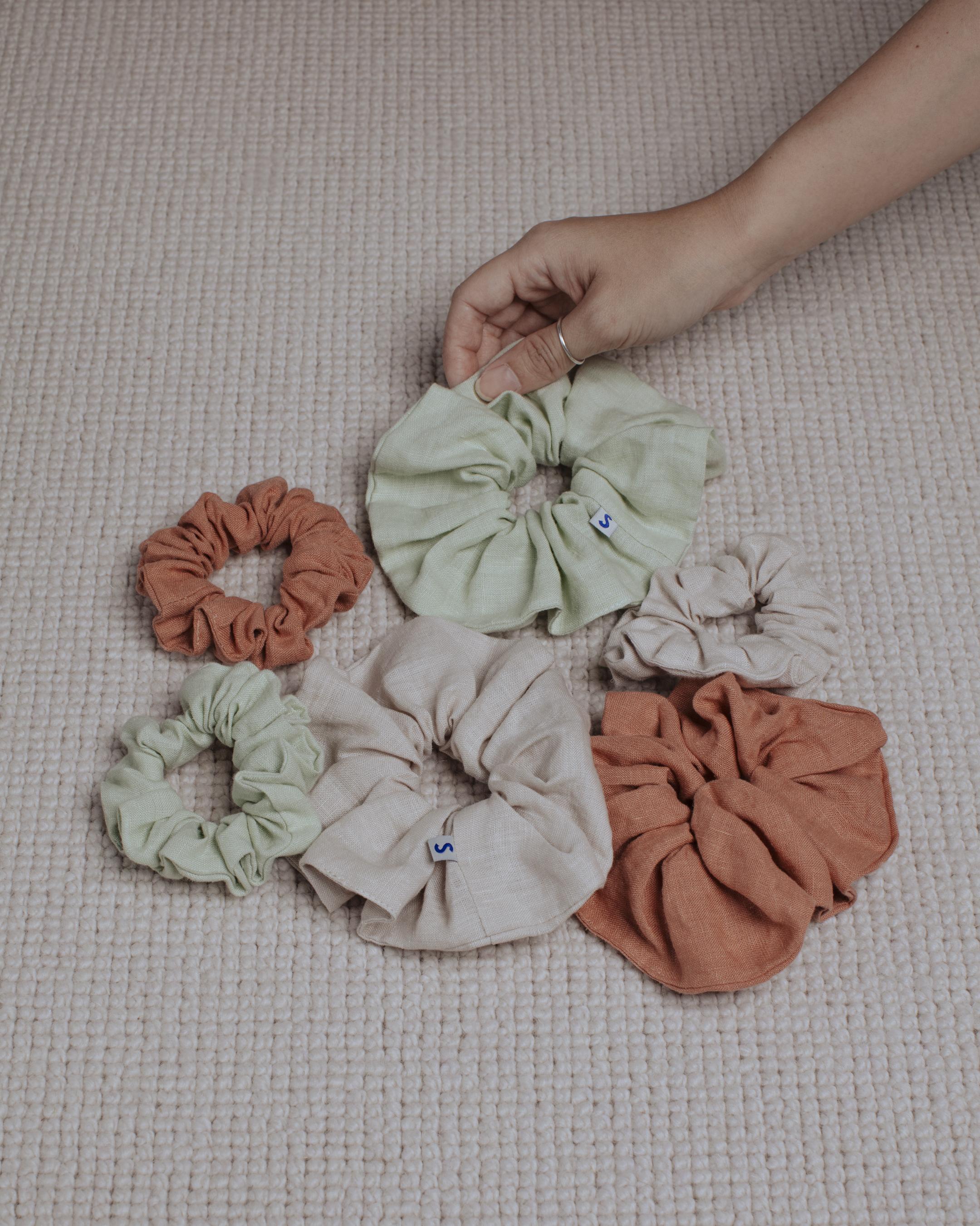 SUNDAY BEDDING | French Linen Scrunchie