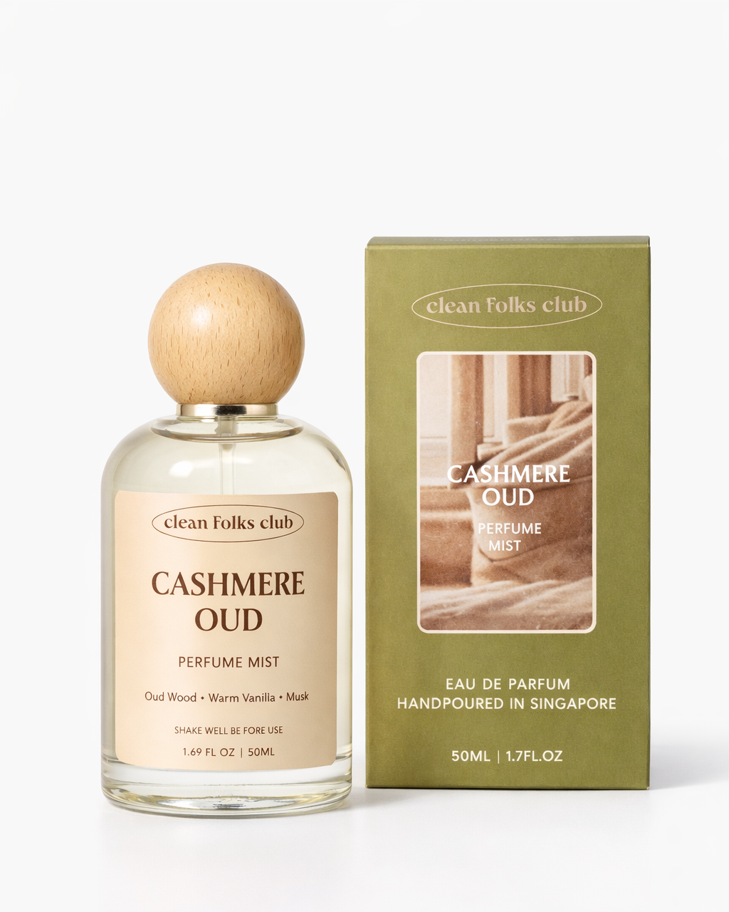CLEAN FOLKS CLUB | Cashmere Oud Perfume Mist