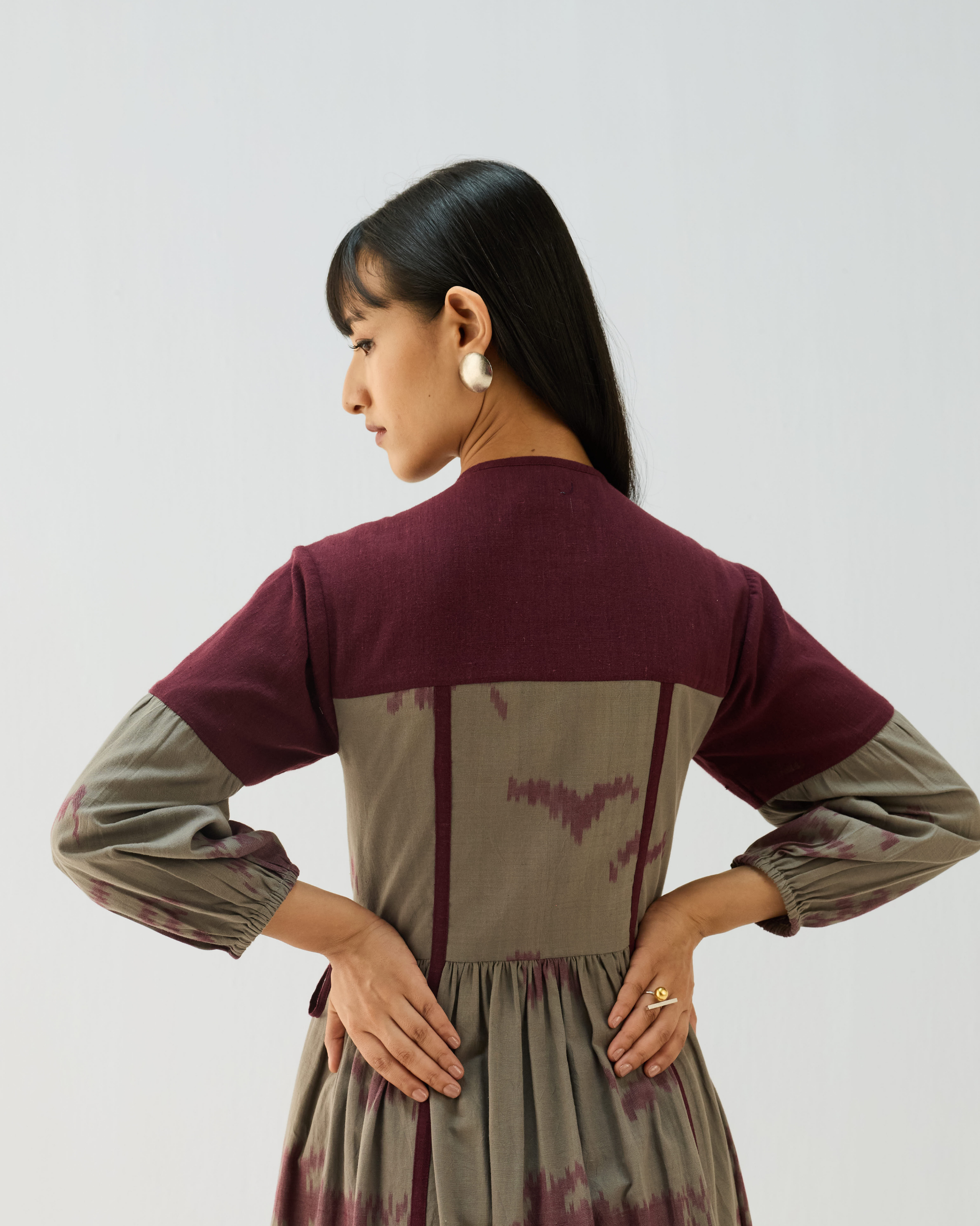 SUI | Horizon Handwoven Ikkat Maxi Dress