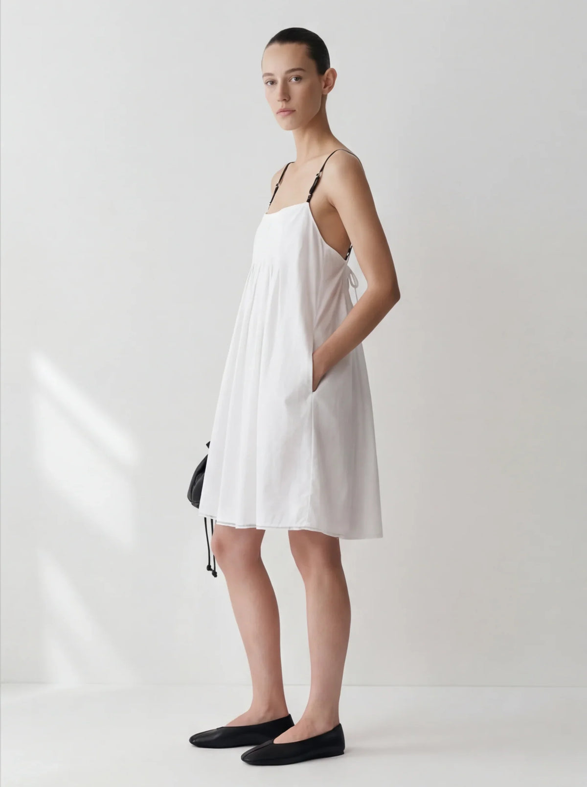 LAYERPLAN | Sela Gathered Slip Dress