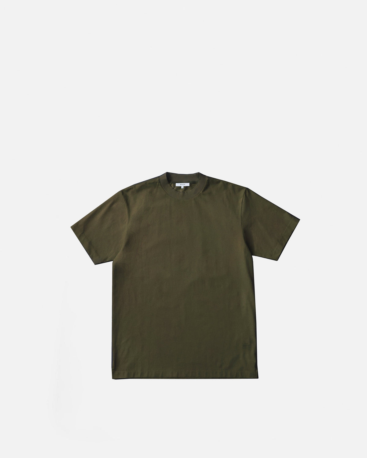 HOUSE OF ANON | Arlo Mock Neck Tee, Jersey
