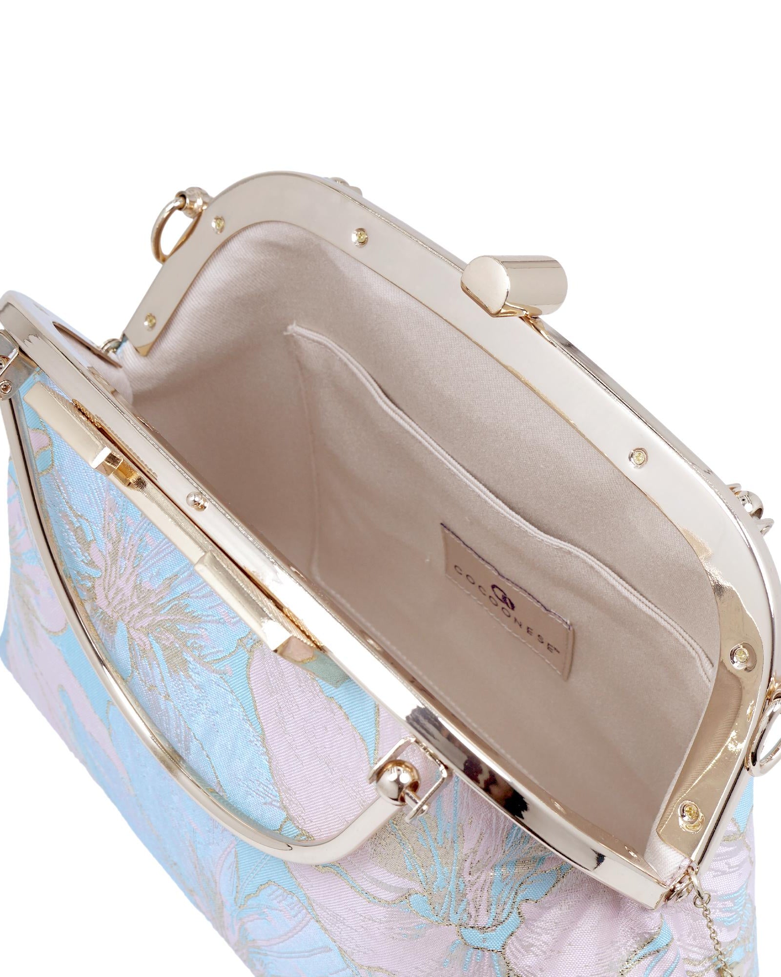 COCOONESE | Clasp Crossbody Bag - Gold Lily (LB)