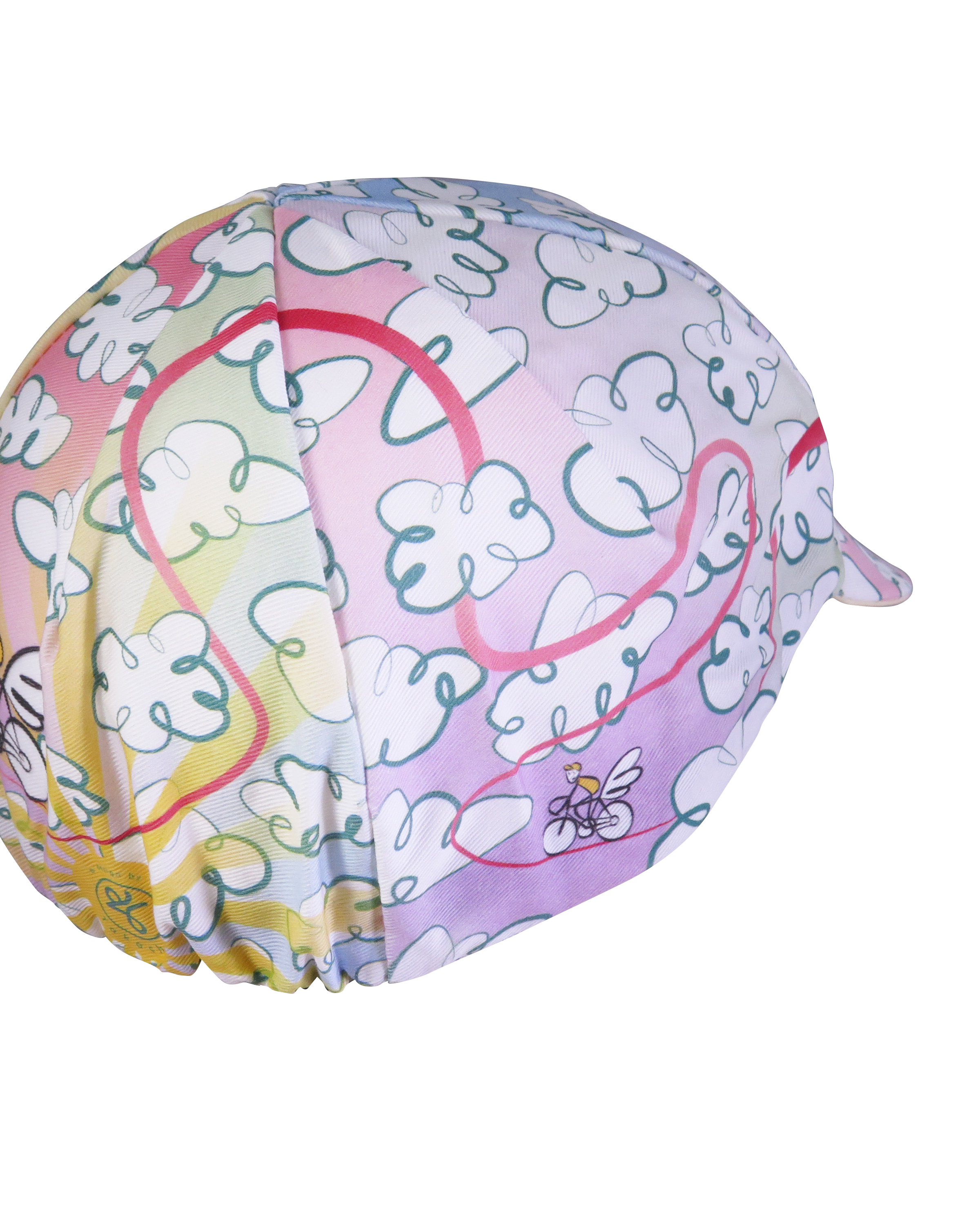 A DESIGN BY TAKACHYA | Cycling Cap - Flying Unicorn Psychedelic