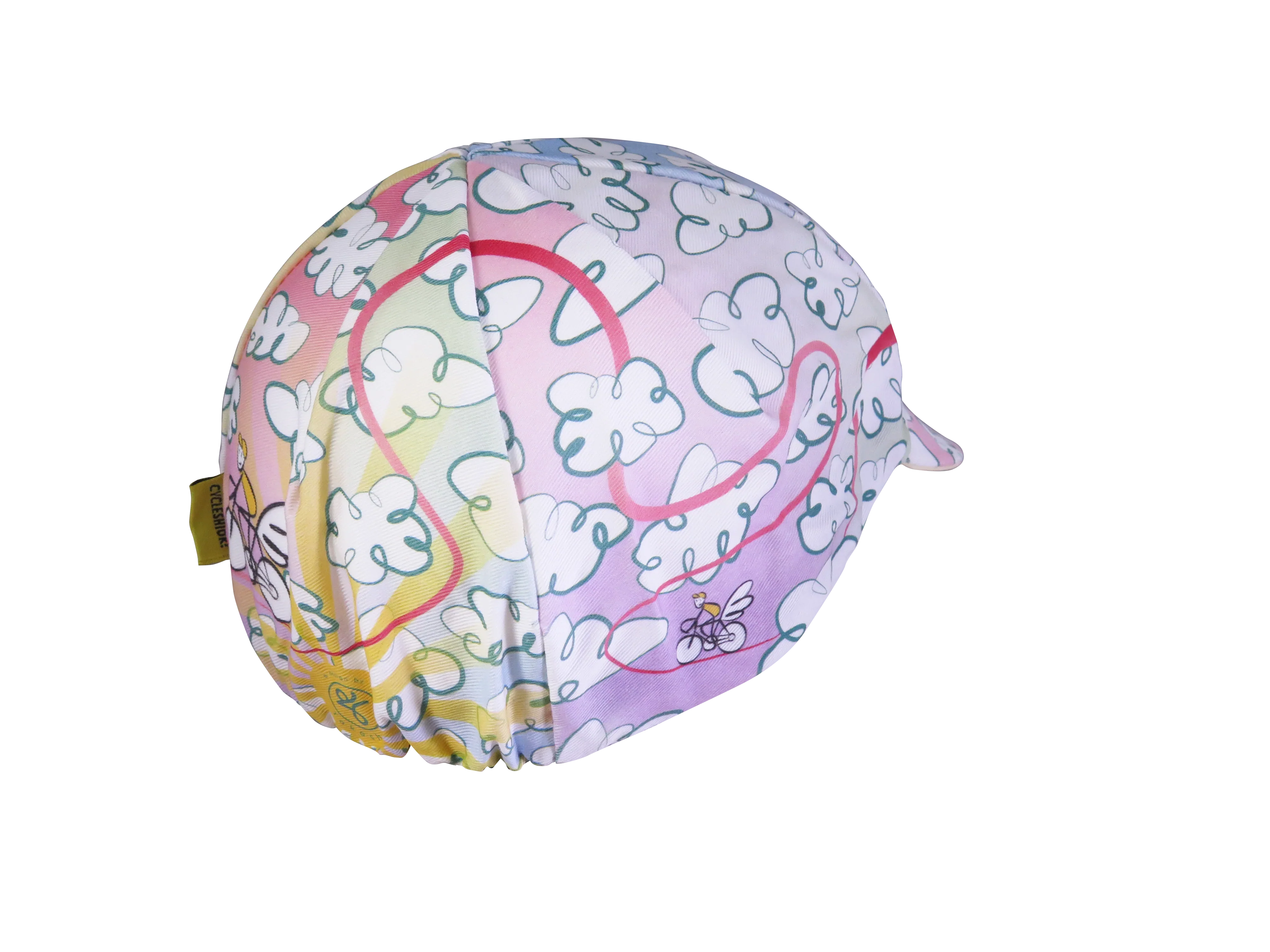 A DESIGN BY TAKACHYA | Cycling Cap - Flying Unicorn Psychedelic