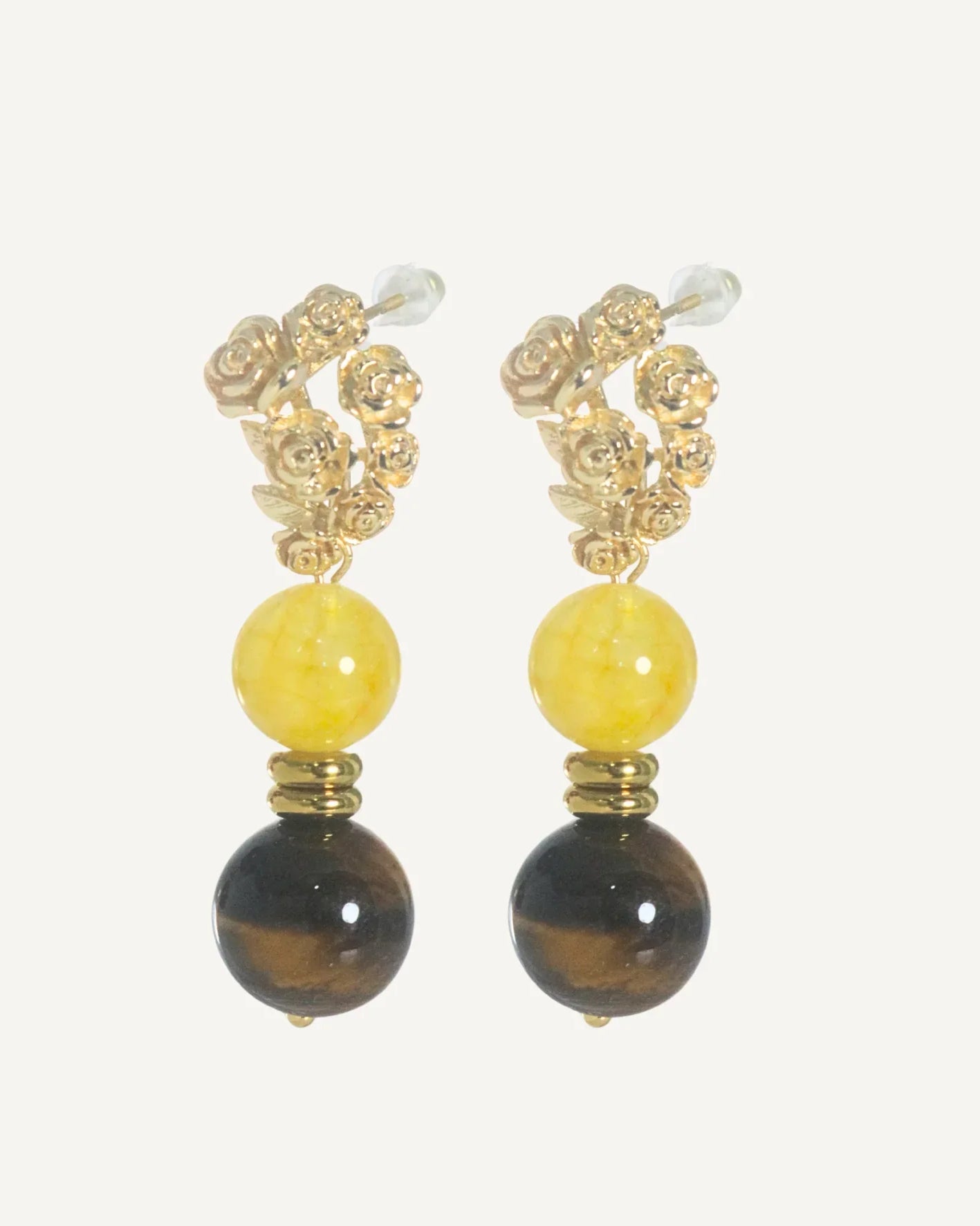 THE ANTECEDANT STORE | E - Fortune & Strength Flower Bouquet Earrings