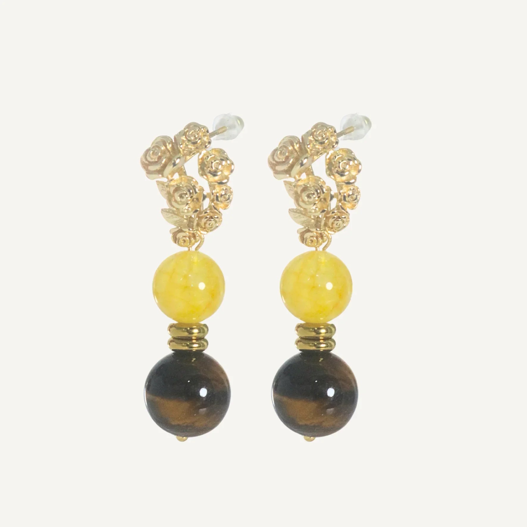 THE ANTECEDANT STORE | E - Fortune & Strength Flower Bouquet Earrings