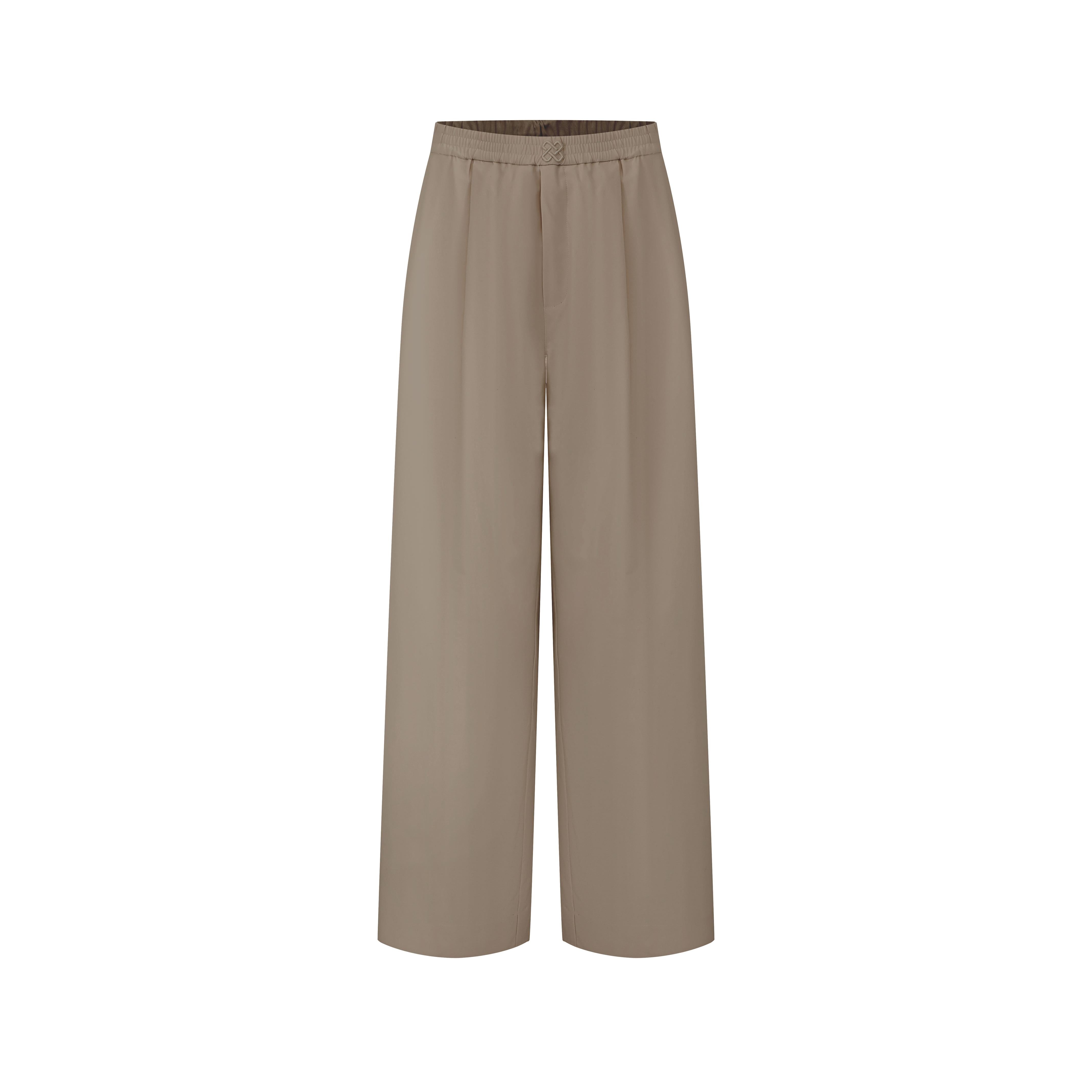 LAYERPLAN | Embroidered Wide-Leg Pants Co-Ord