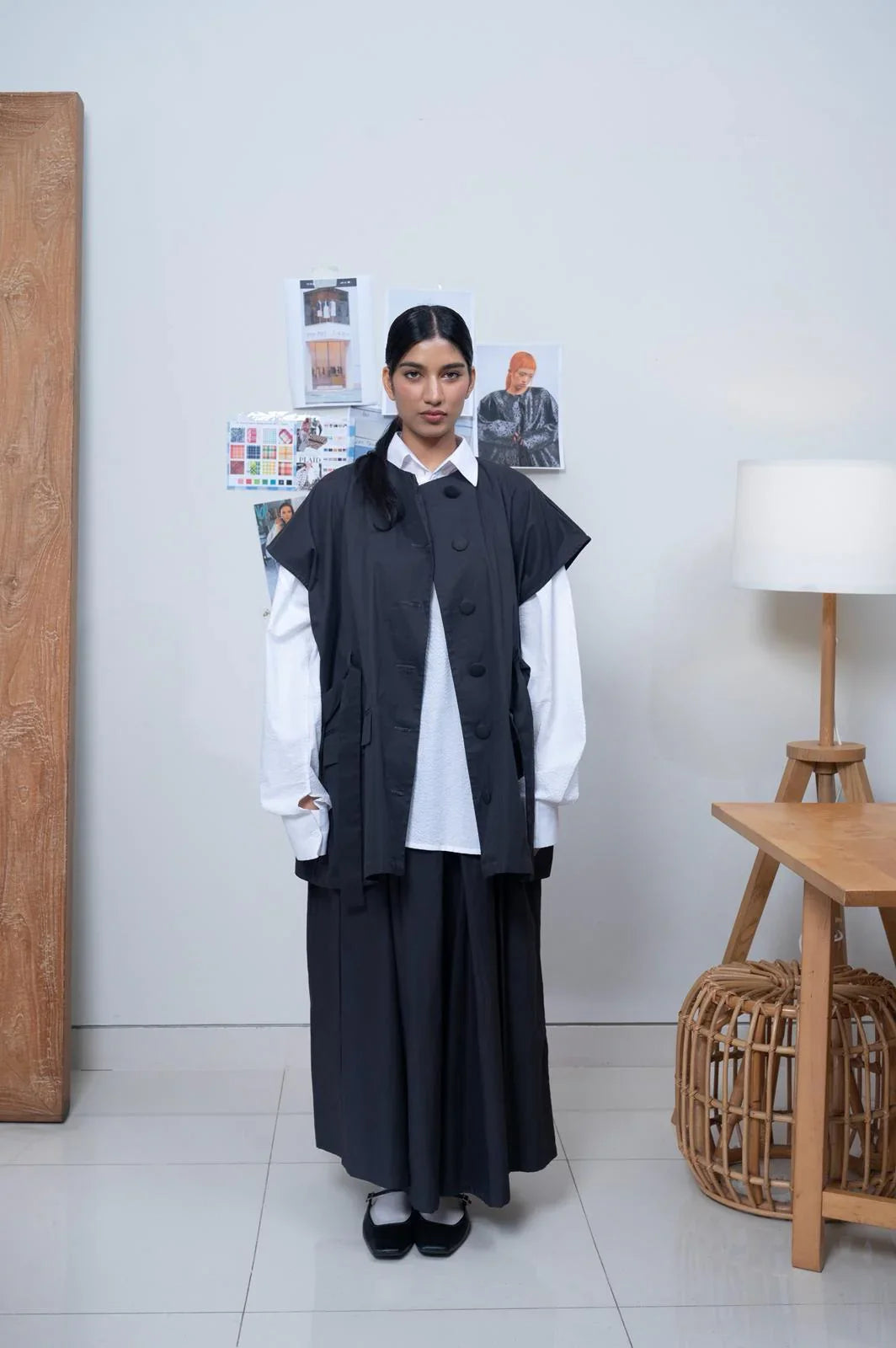 KAIFIYYAH | Skirt Maxi Cargo