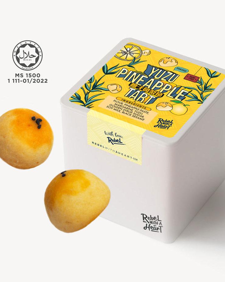 RWAH CONFECTIONS | Yuzu Pineapple Tart