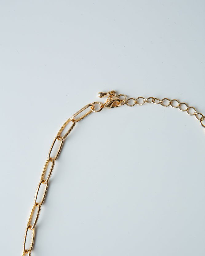 SAERO COLLECTIVE | Hayan Link Necklace | Gold