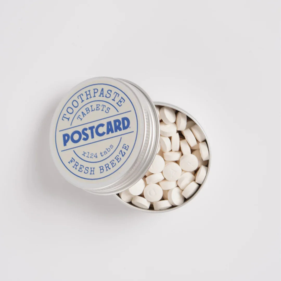 POSTCARD | Toothpaste Tabs Large Tin (2 Mths)