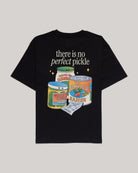 TALKING TOES | Picky Pickle Oversized Tee - Black
