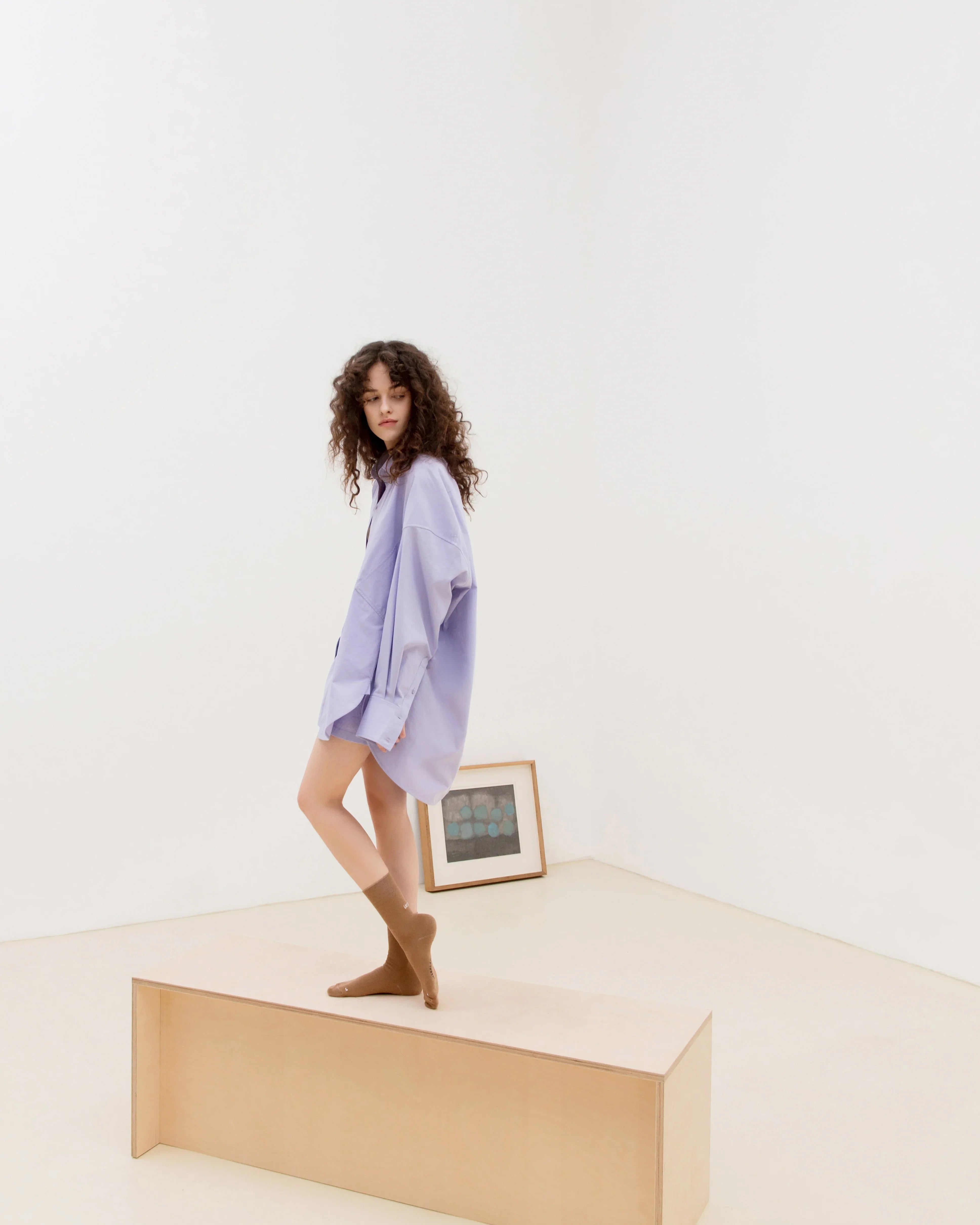 LAYERPLAN | Cirrus Pieced Oversized Shirt Layers