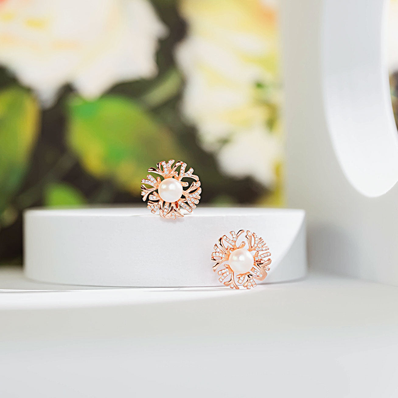 PEARLY LUSTRE | Elegant Freshwater Pearl Set WS00056 | GARDENS