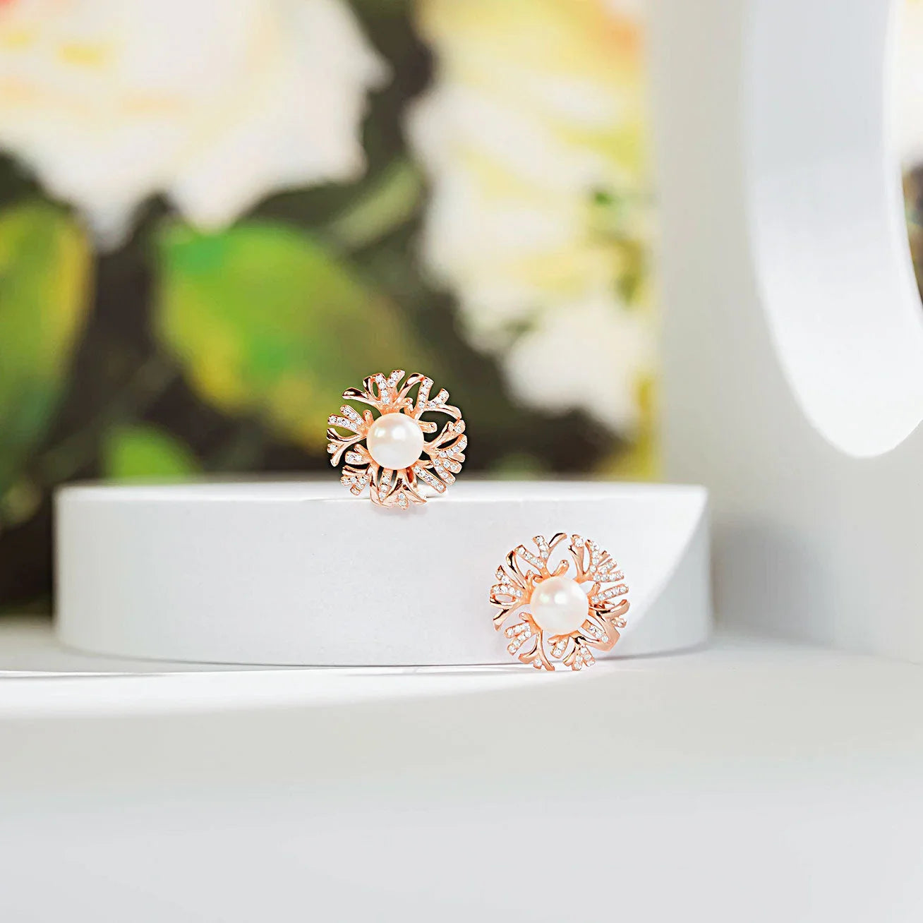 PEARLY LUSTRE | Elegant Freshwater Pearl Set WS00056 | GARDENS