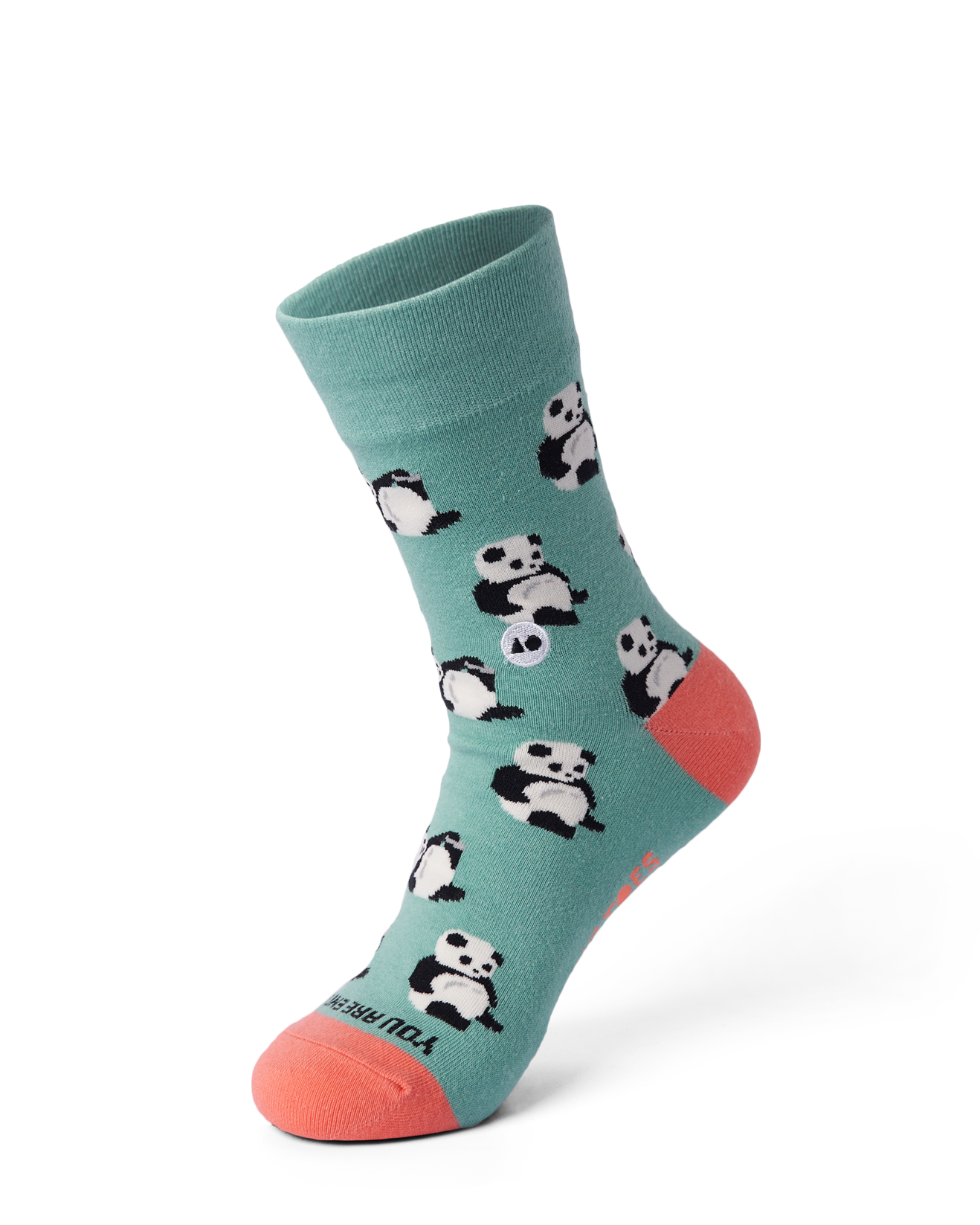 TALKING TOES | Positive Panda Sock