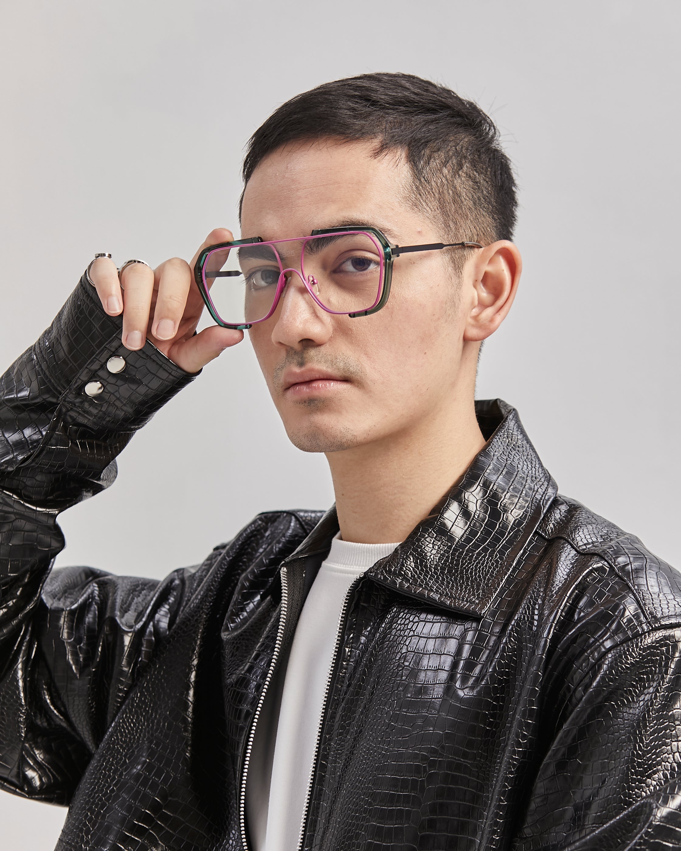 PROJECTWEAR | Cardwell Sunglasses Pink/Clear