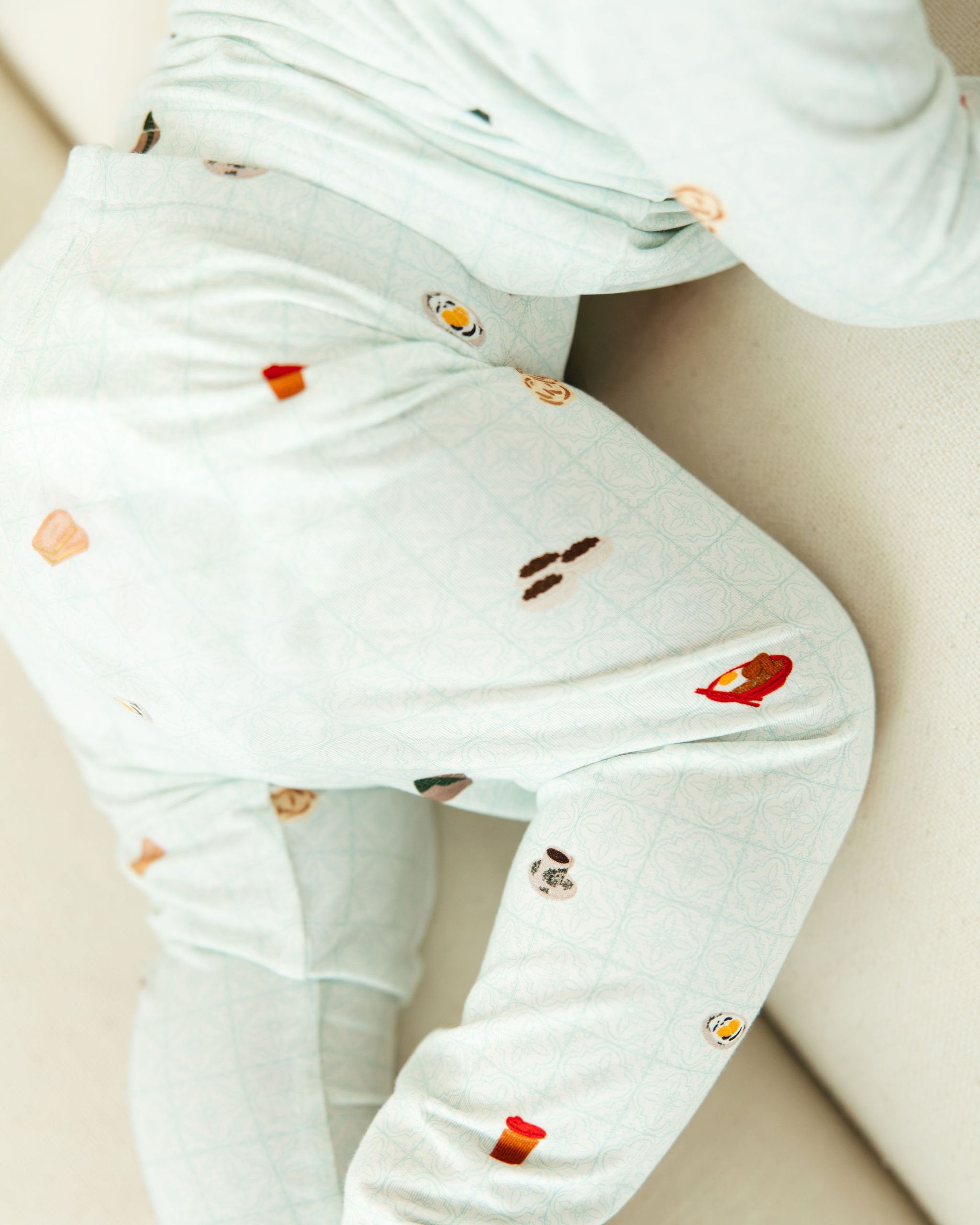 SELENIGHTCO | Kids Long Pyjamas Set | Kopitiam Jade