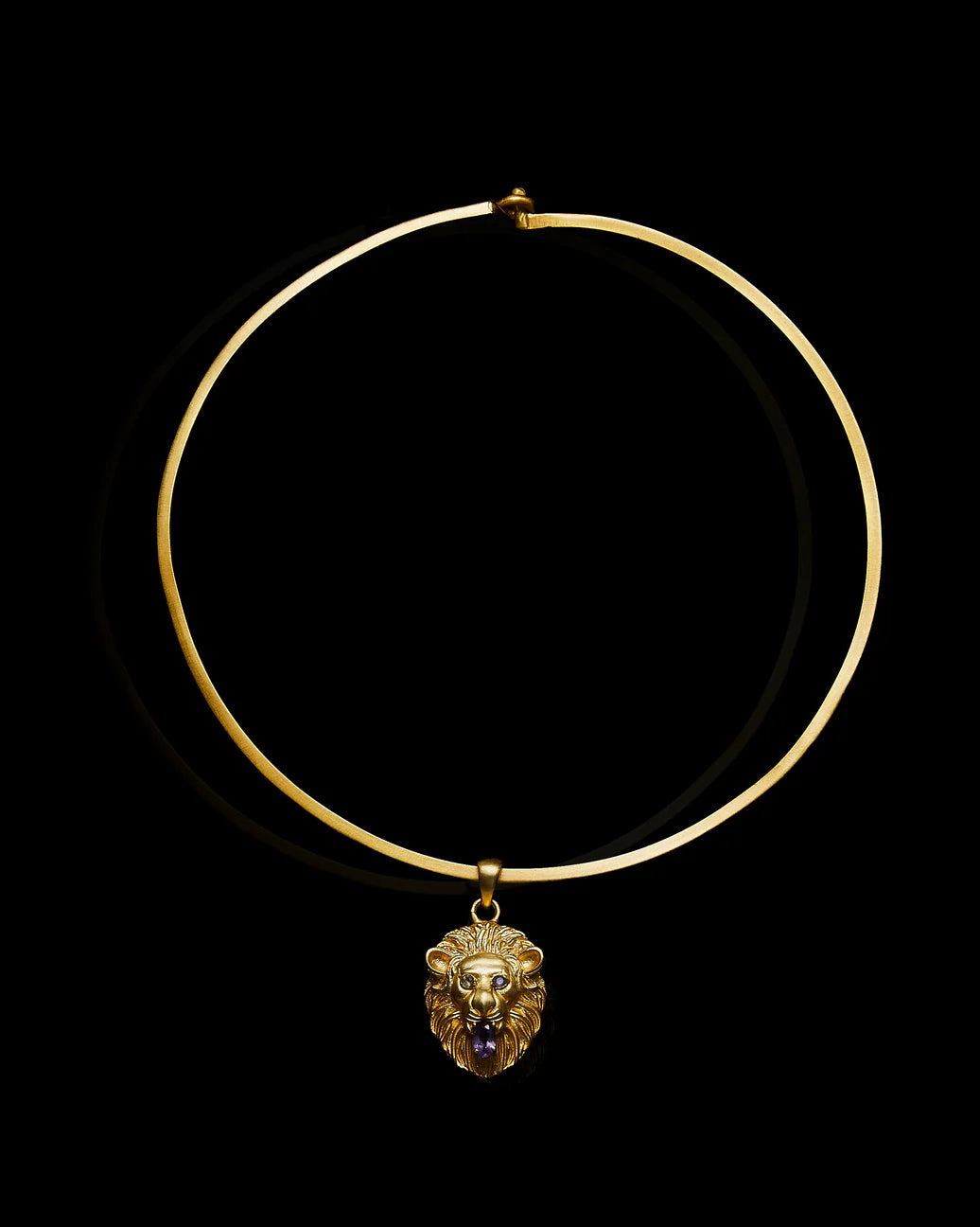 BOHEME BY VERO | Merlion Necklace Small Labradorite