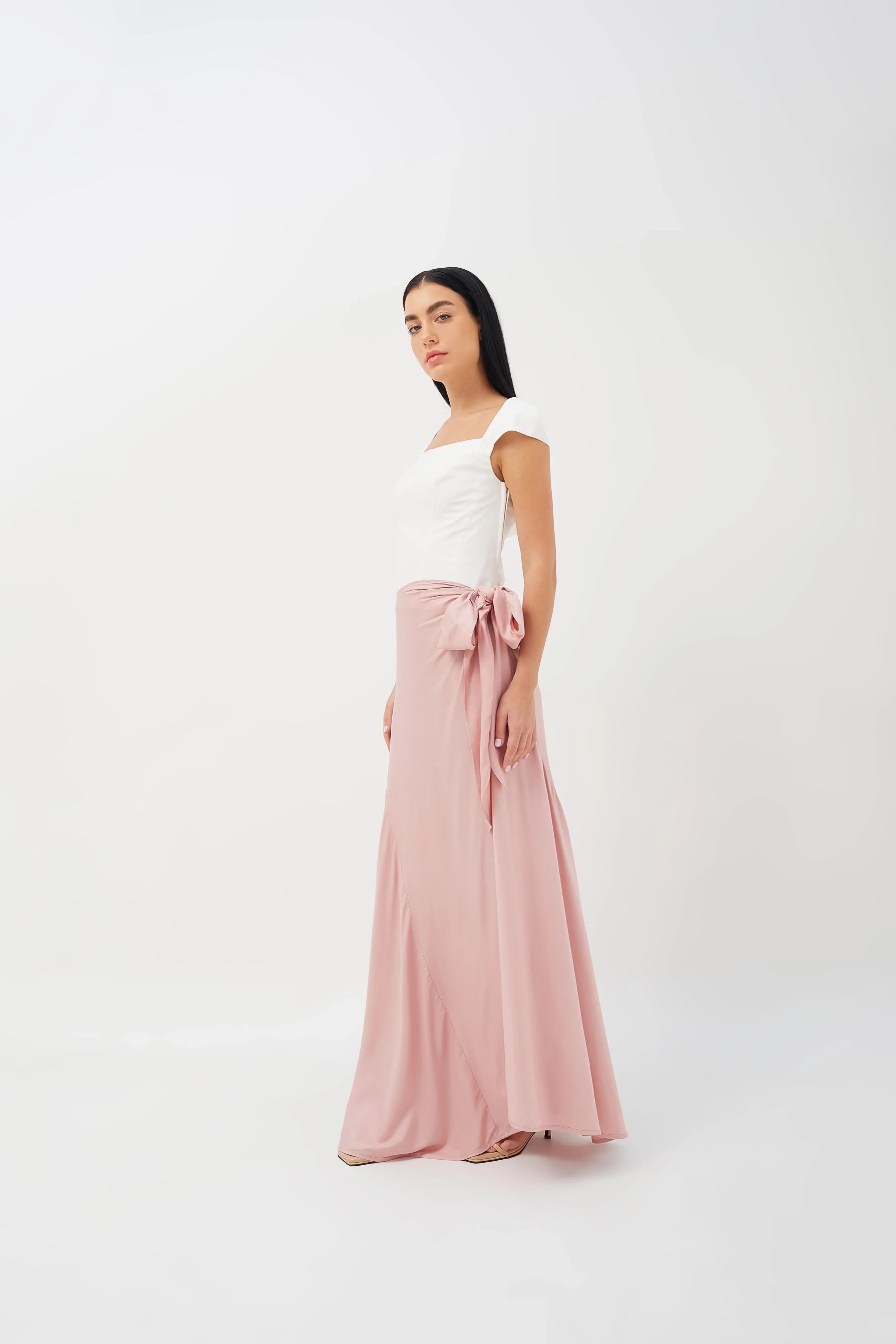 CAELI ECO LUXE | Side Tie Skirt