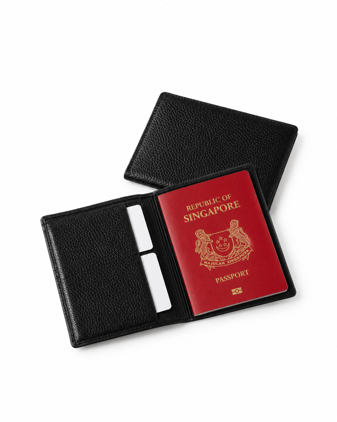 PROJET1826 x ARTOLOUIS | Passport Sleeve Black Bullhide