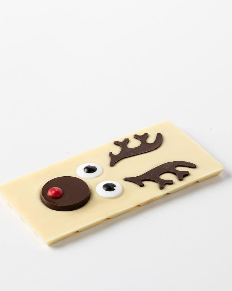 ANJALICHOCOLAT | Christmas White Chocolate Reindeer