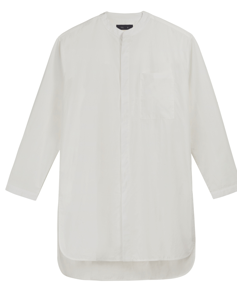 PROJET1826 | Longsleeve Tunic Shirt - White
