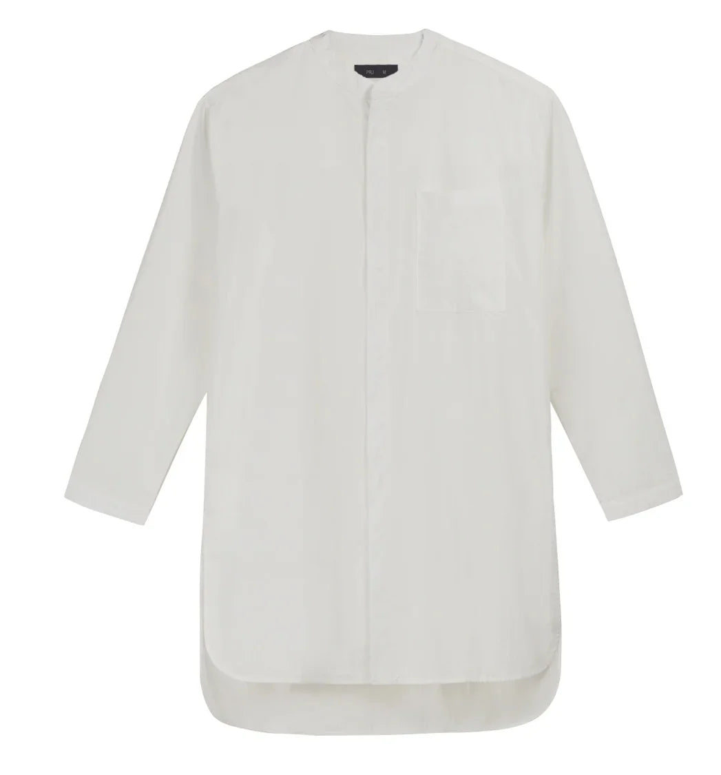 PROJET1826 | Longsleeve Tunic Shirt - White