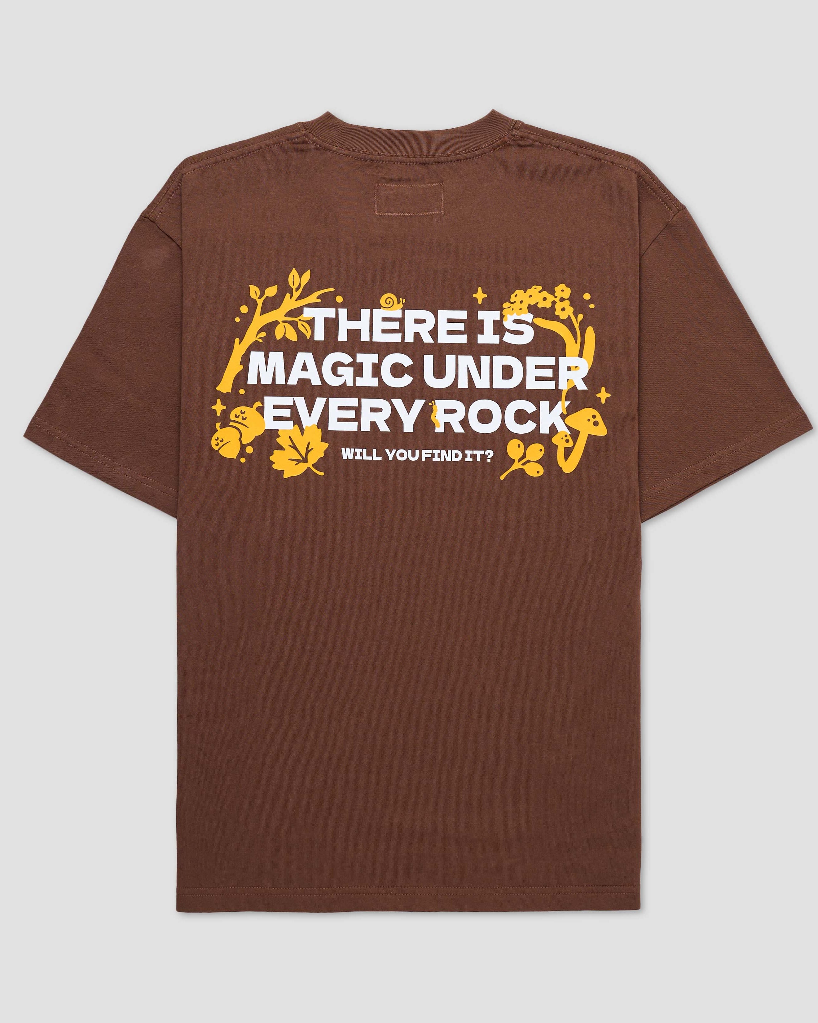 TALKING TOES | Curious by Nature Oversized Tee | Cocoa