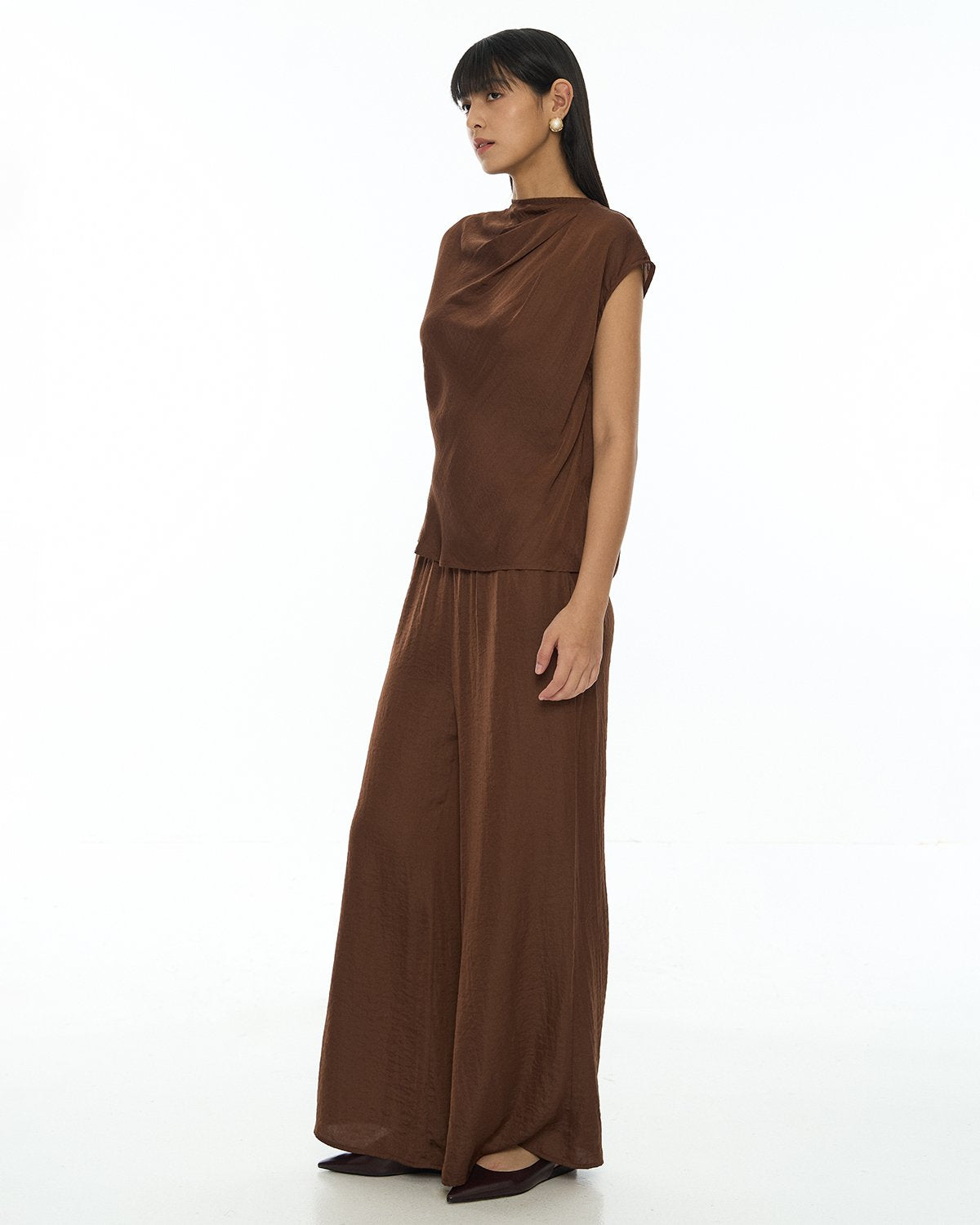 DRESSINGPAULA | Elastic High Waist Pants