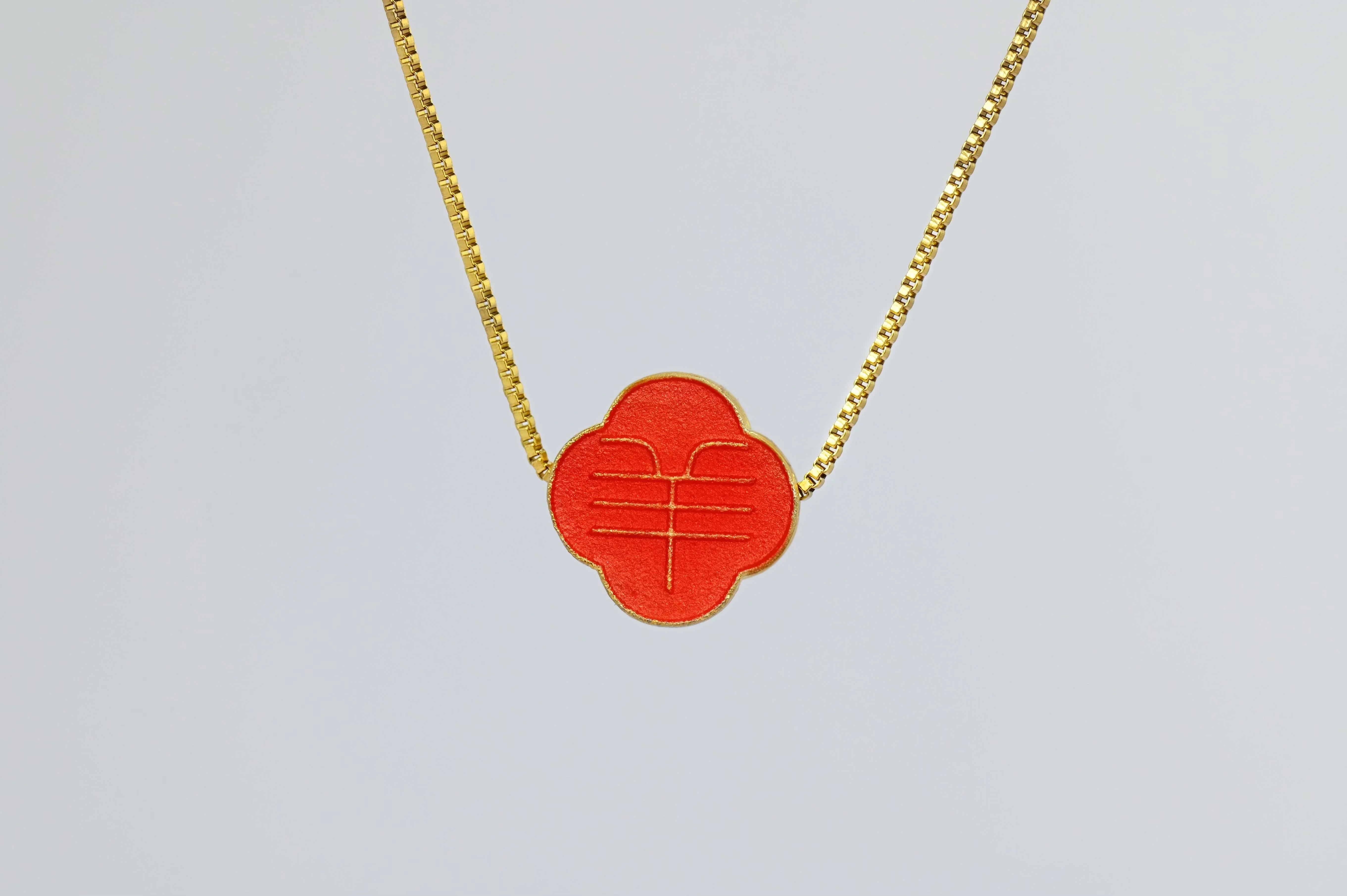 MARILYN TAN JEWELLERY | Lucky Zodiac Gold Chain Pendant Necklace With Enamel Charm