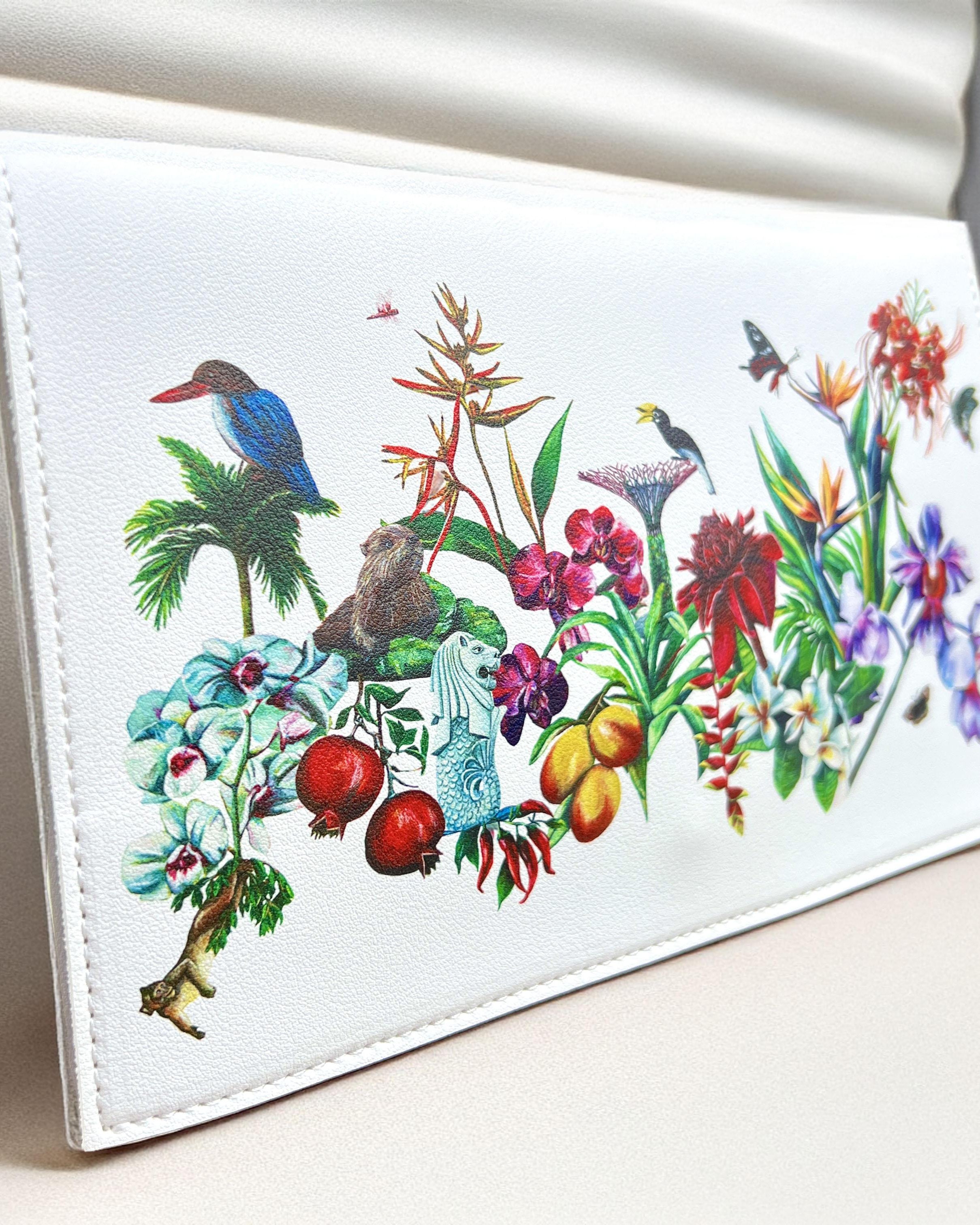 KELLY SER ATELIER | City in Bloom Clutch Bag