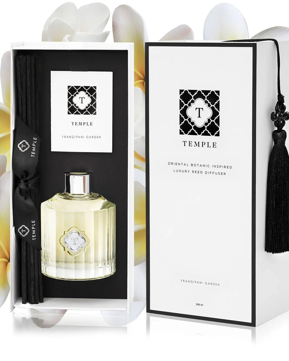 TEMPLE CANDLES | Luxury Reed Diffuser - Frangipani Garden