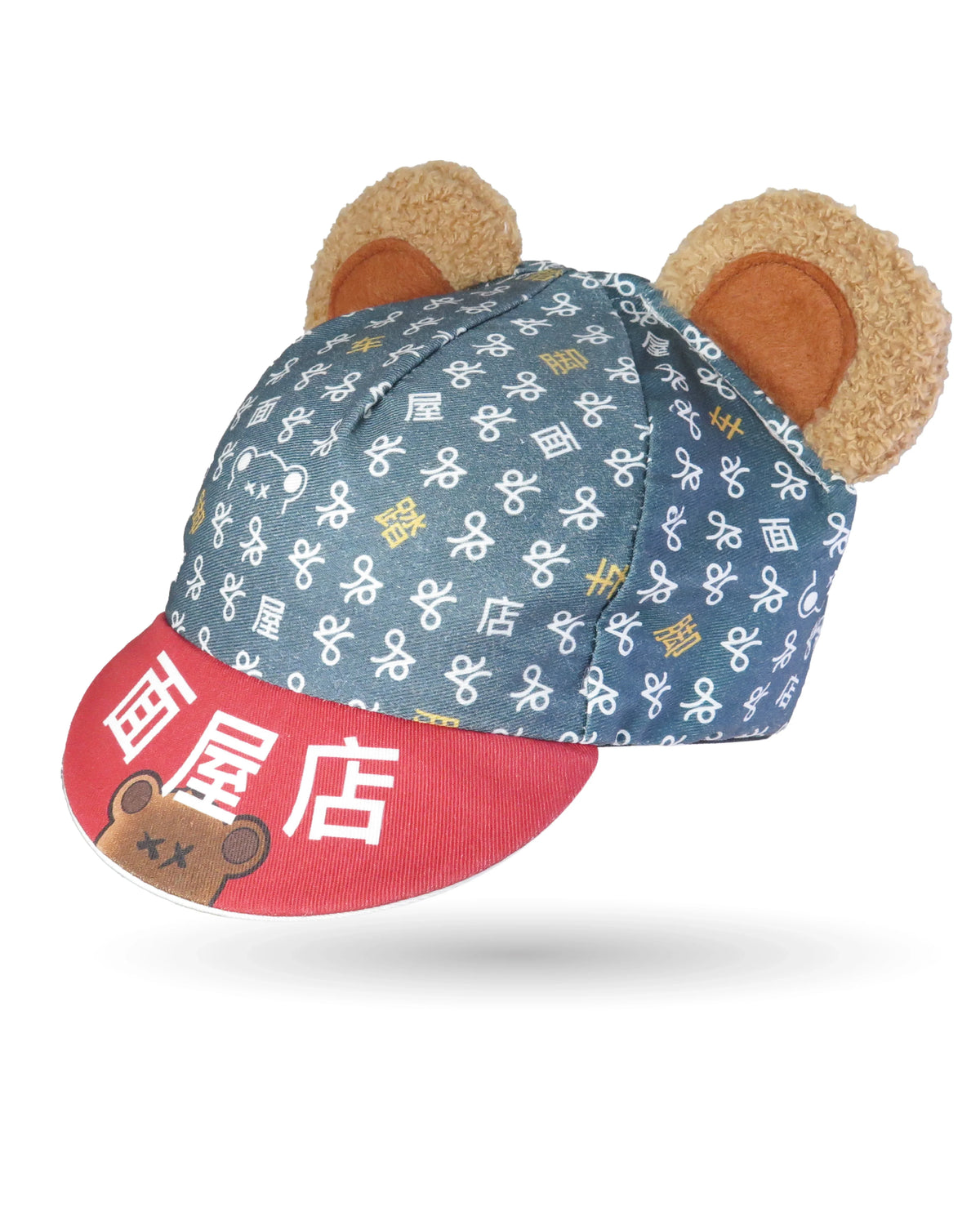 EXTRA NOODLE | EXTRA NOODLES x TAKACHYA Monogram Cycling Cap Bear Ears (Pre-Order)