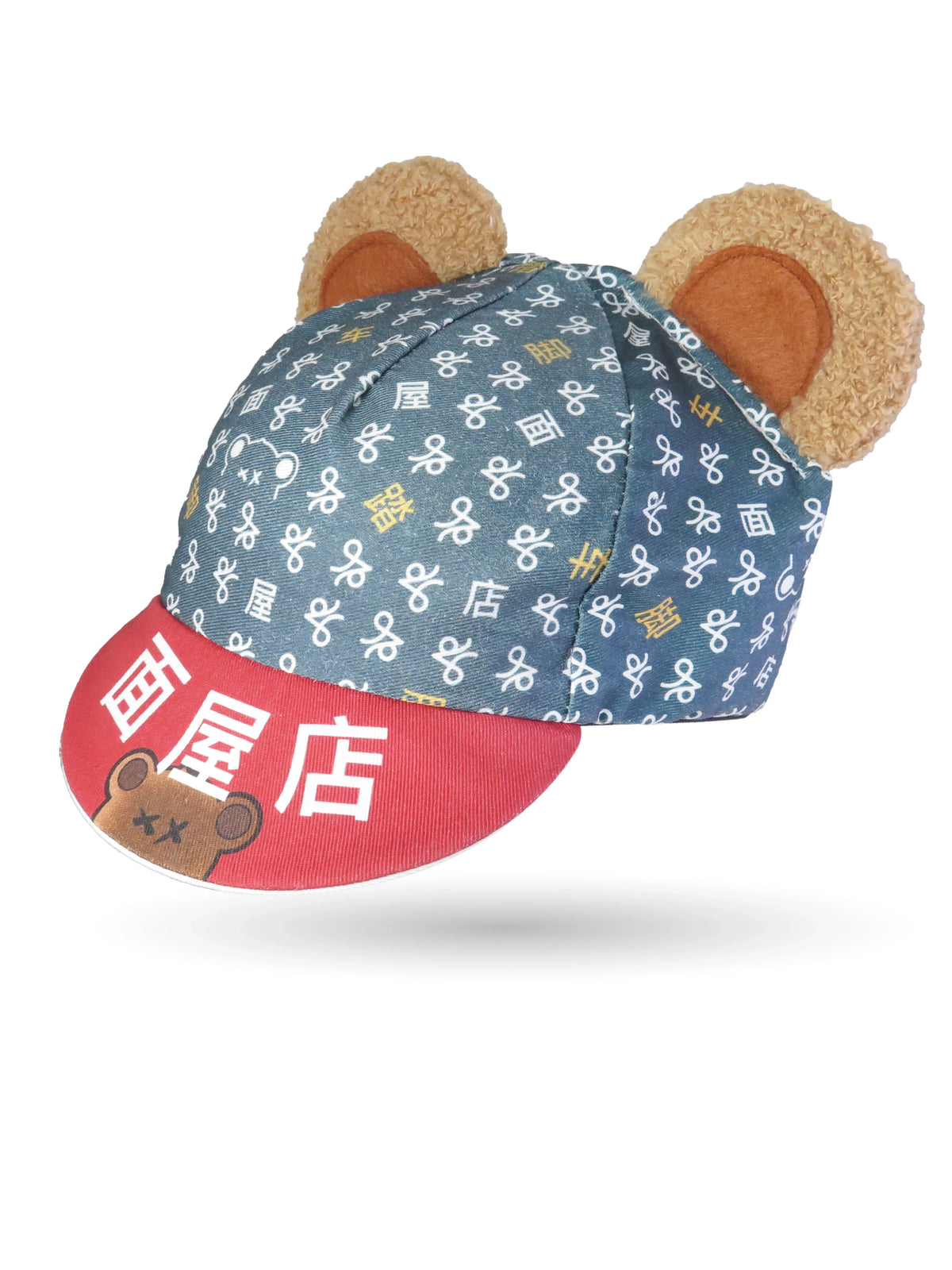 EXTRA NOODLE | EXTRA NOODLES x TAKACHYA Monogram Cycling Cap Bear Ears (Pre-Order)