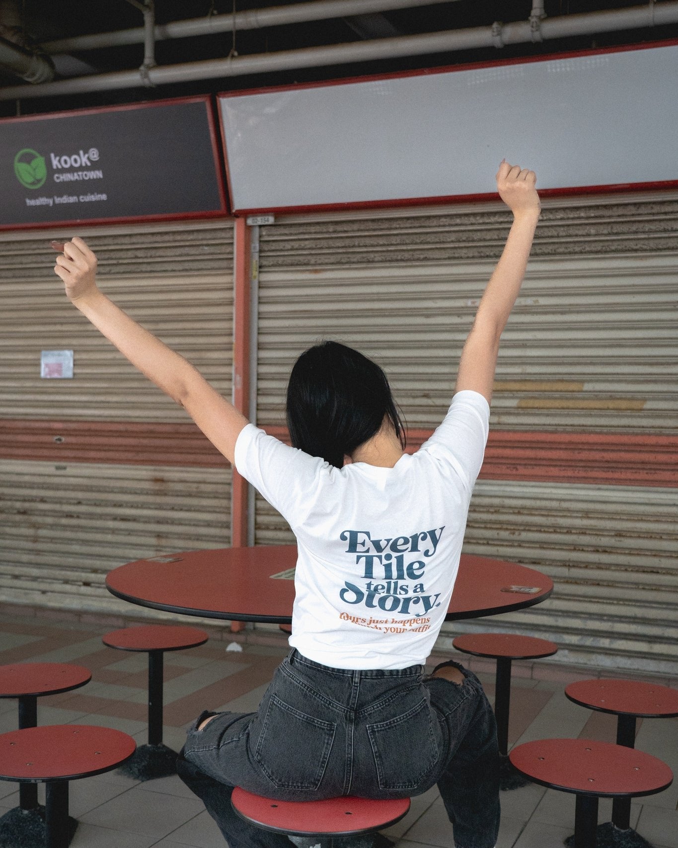 PHOTO PHACTORY | Little Red Dot T-Shirt | Peranakan Tiles Tee