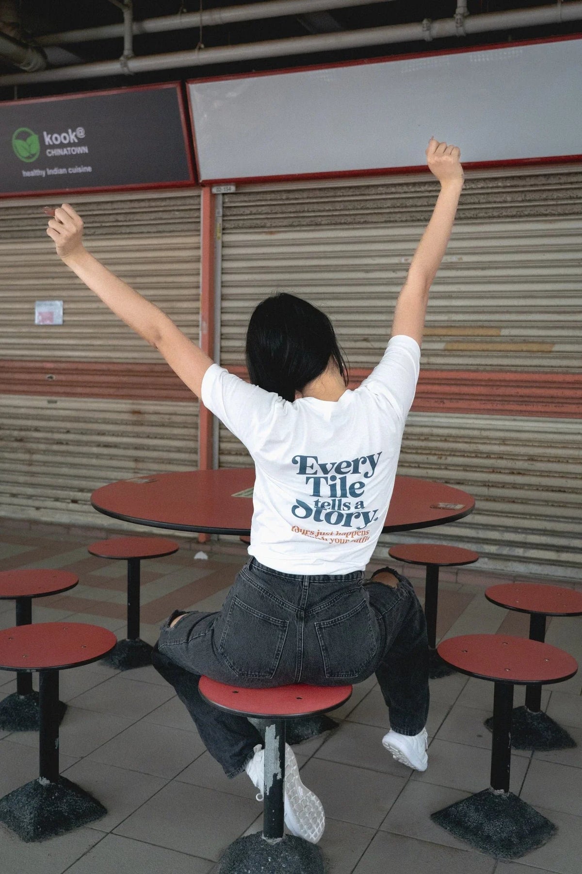 PHOTO PHACTORY | Little Red Dot T-Shirt | Peranakan Tiles Tee