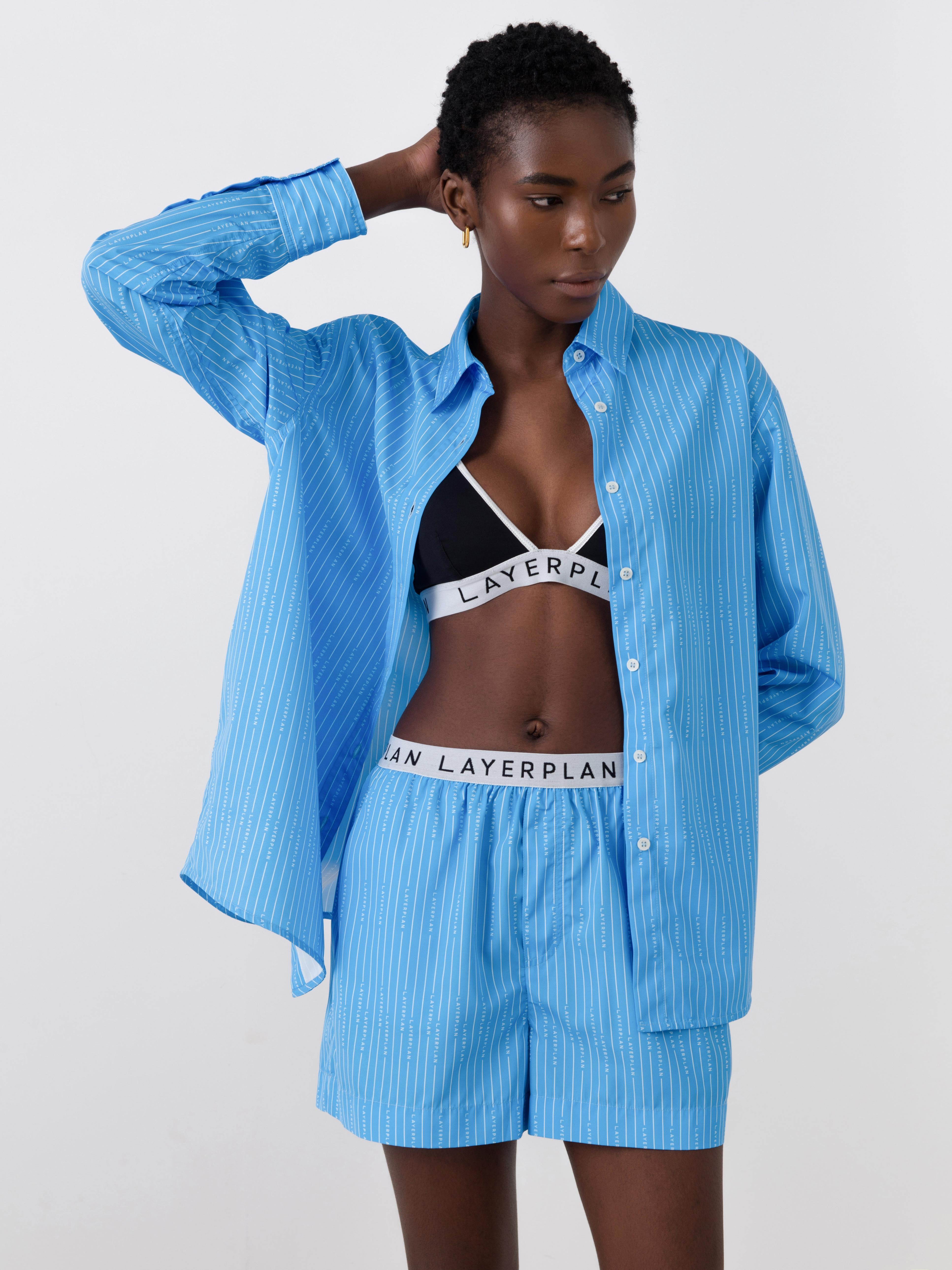 LAYERPLAN | Striped Print Regular Fit Layers